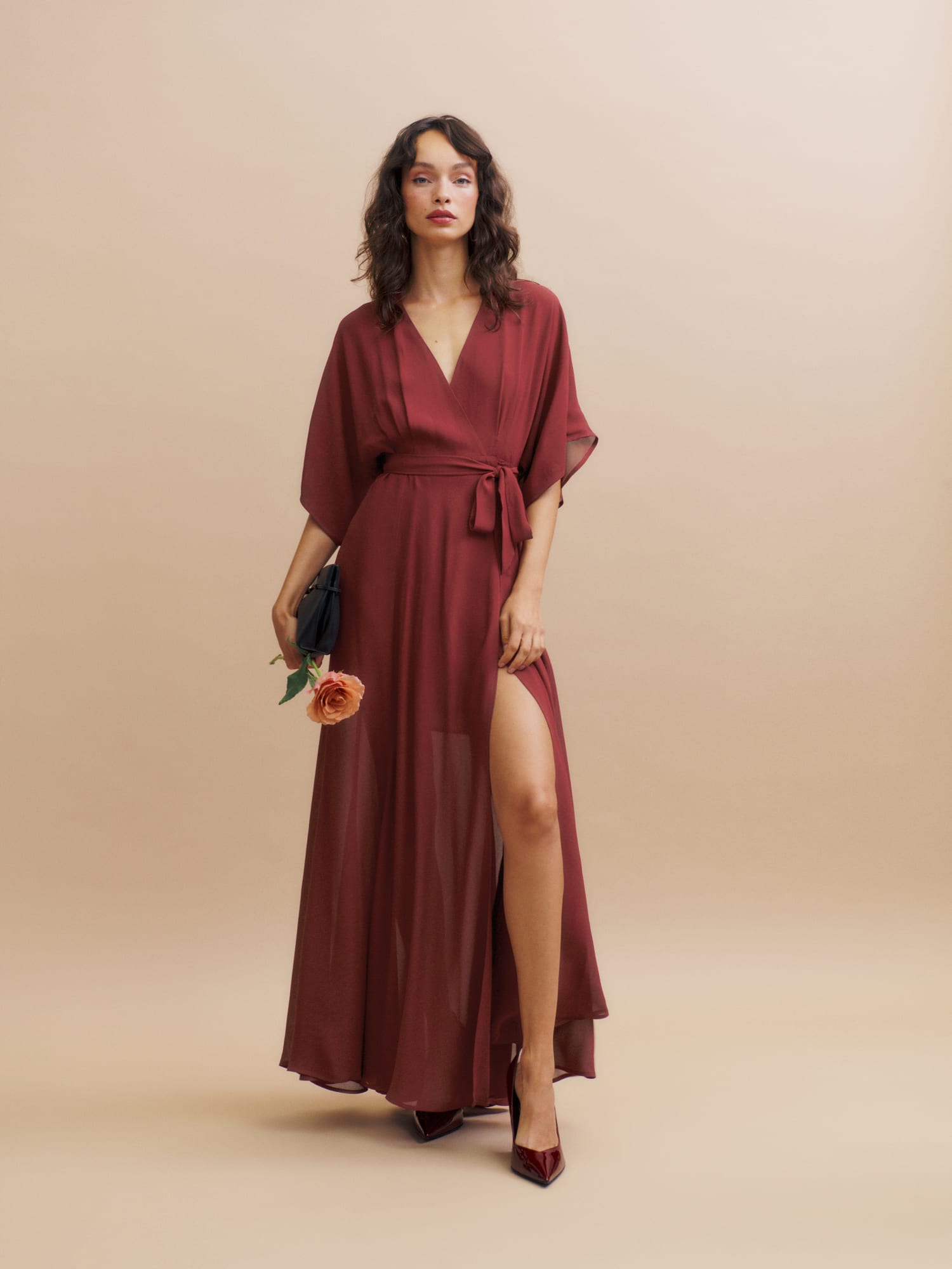 Reformation winslow cheap maxi dress