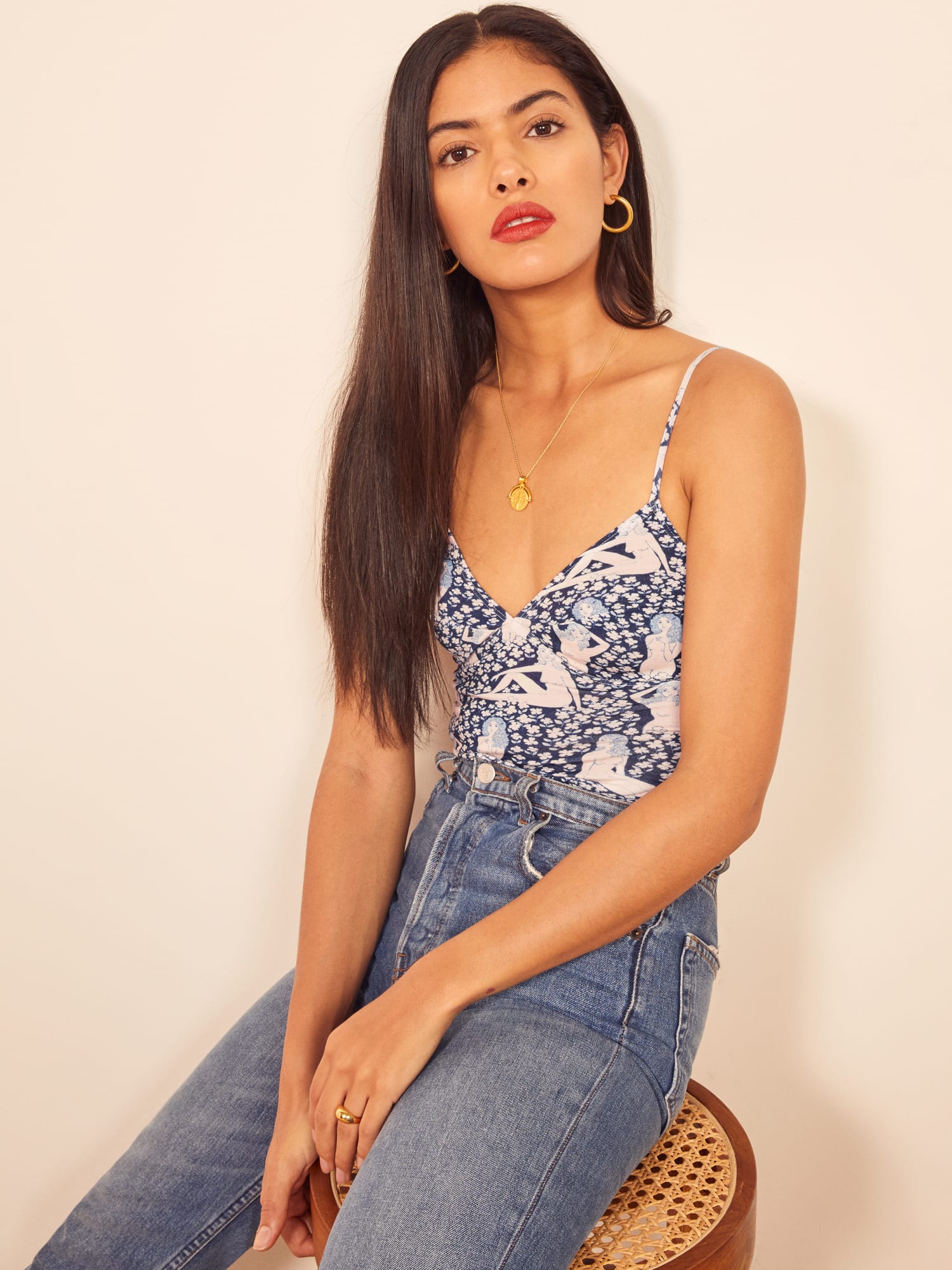 Reformation bodysuit top