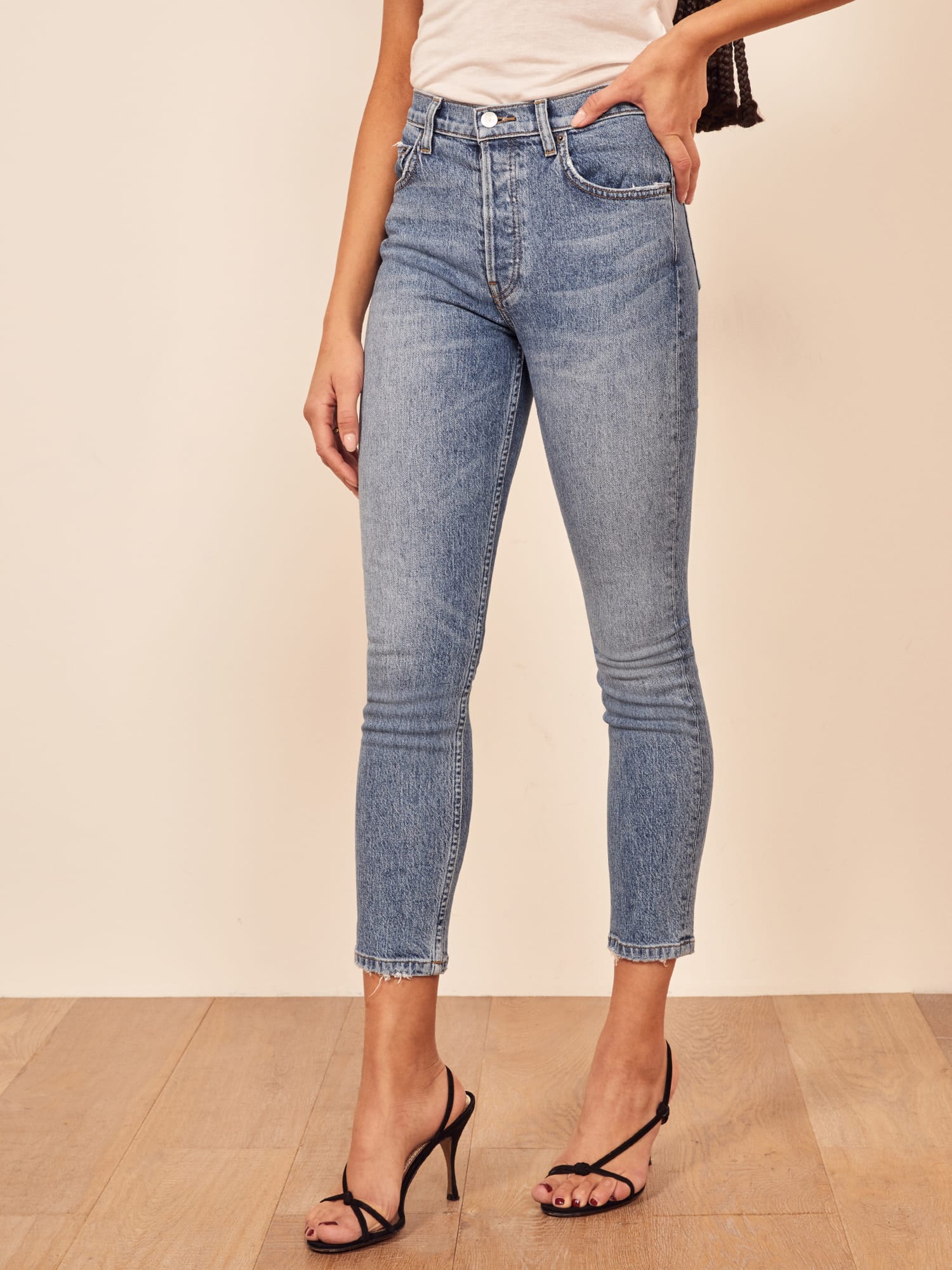 Reformation high and skinny jean 2025
