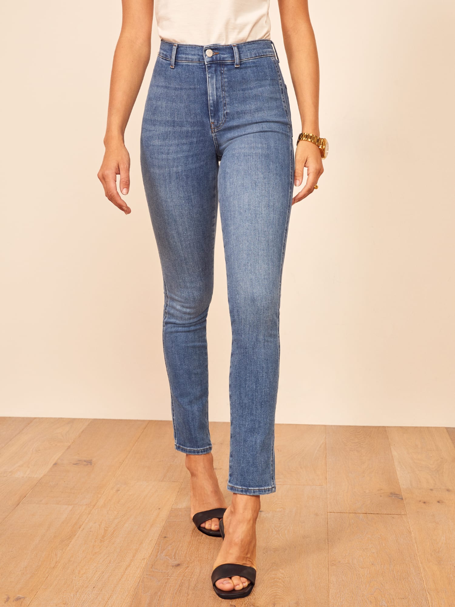 Reformation high and skinny clearance