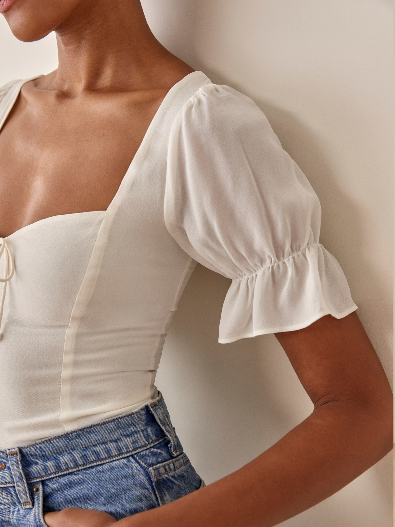 Reformation clementine top discount
