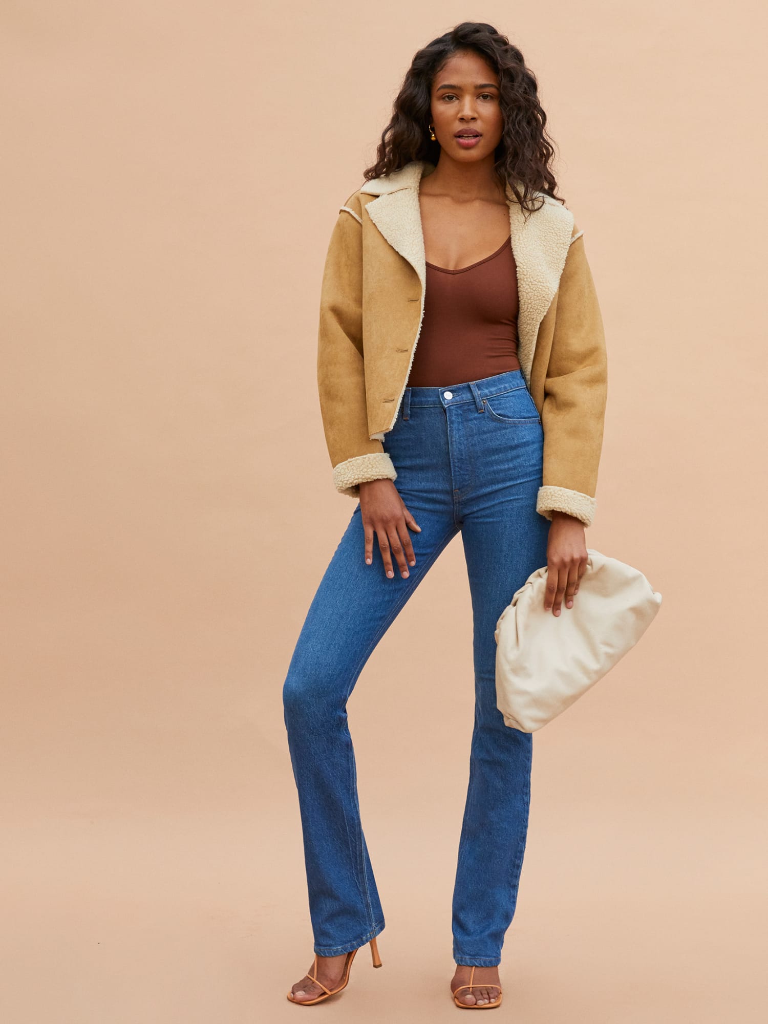 Reformation crop jeans hotsell