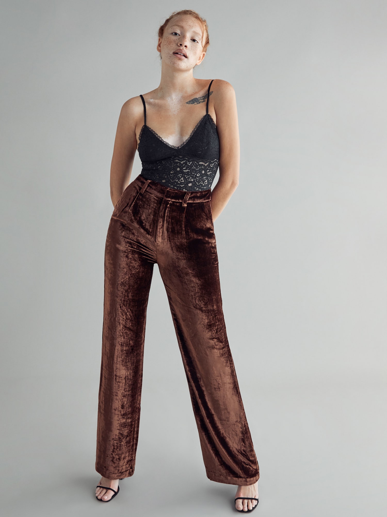 Reformation sale velvet pants