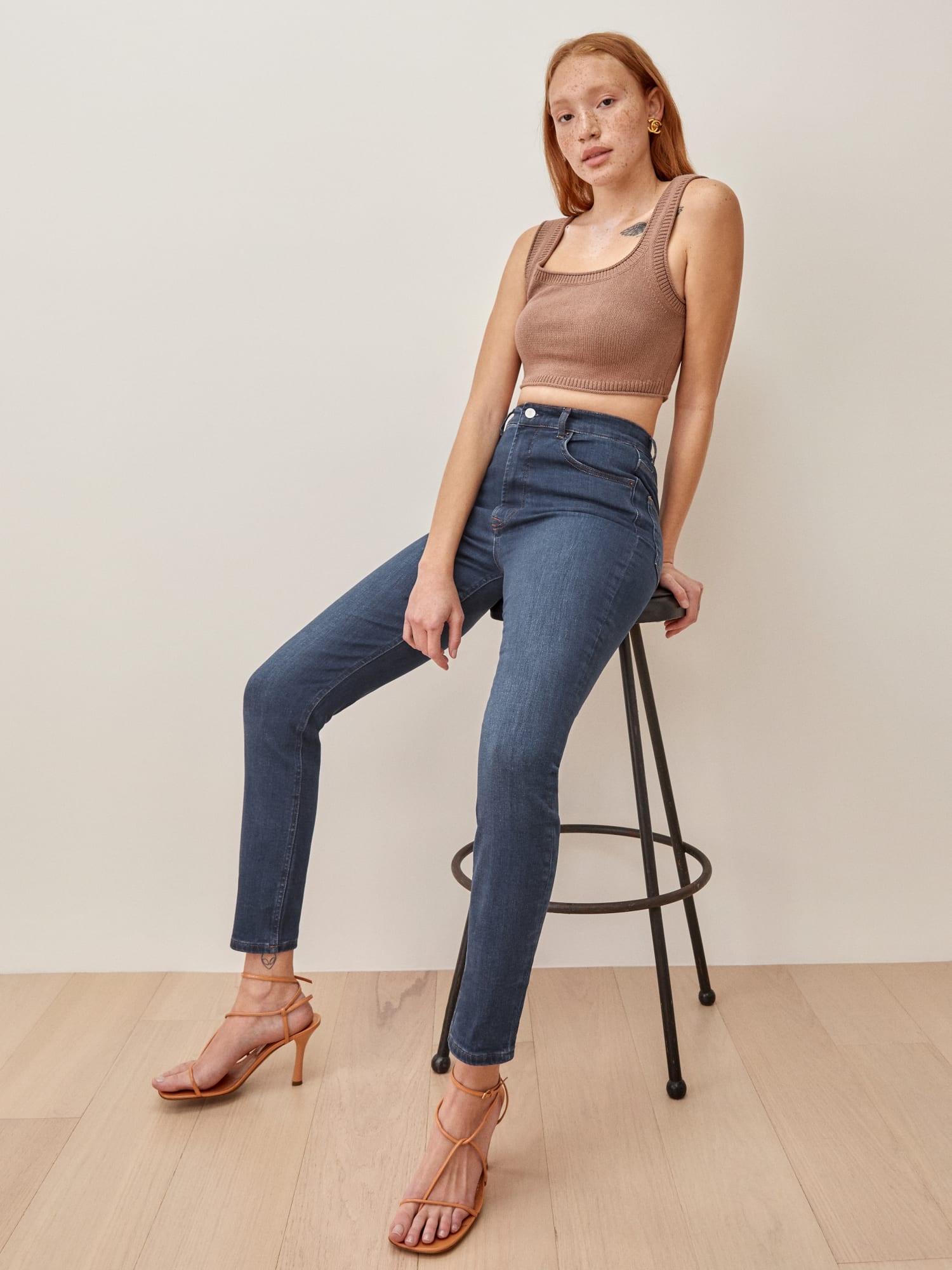 High Rise Button Fly Skinny Jeans – Charming Choyce Boutique