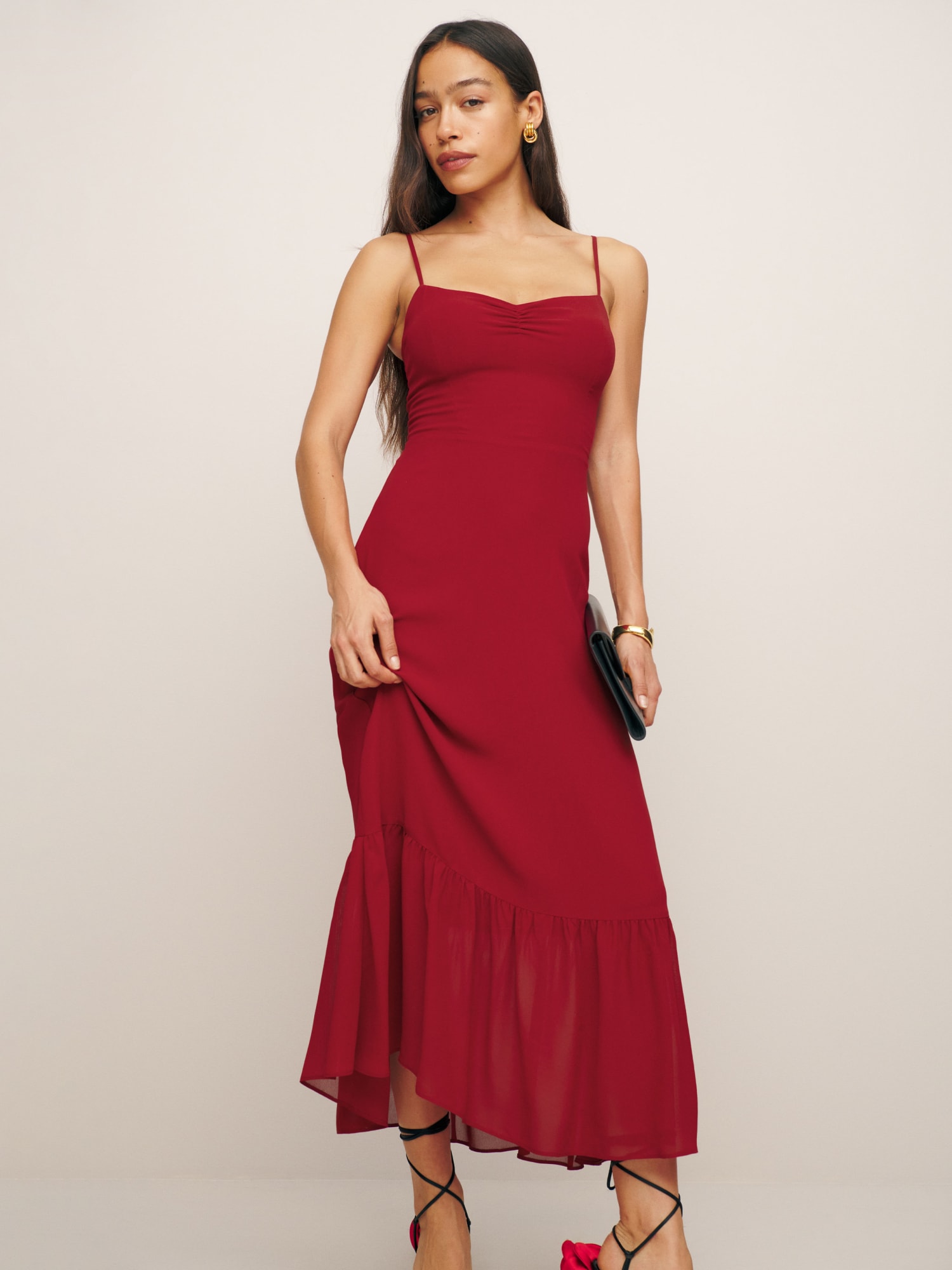 Reformation sales merlot dress