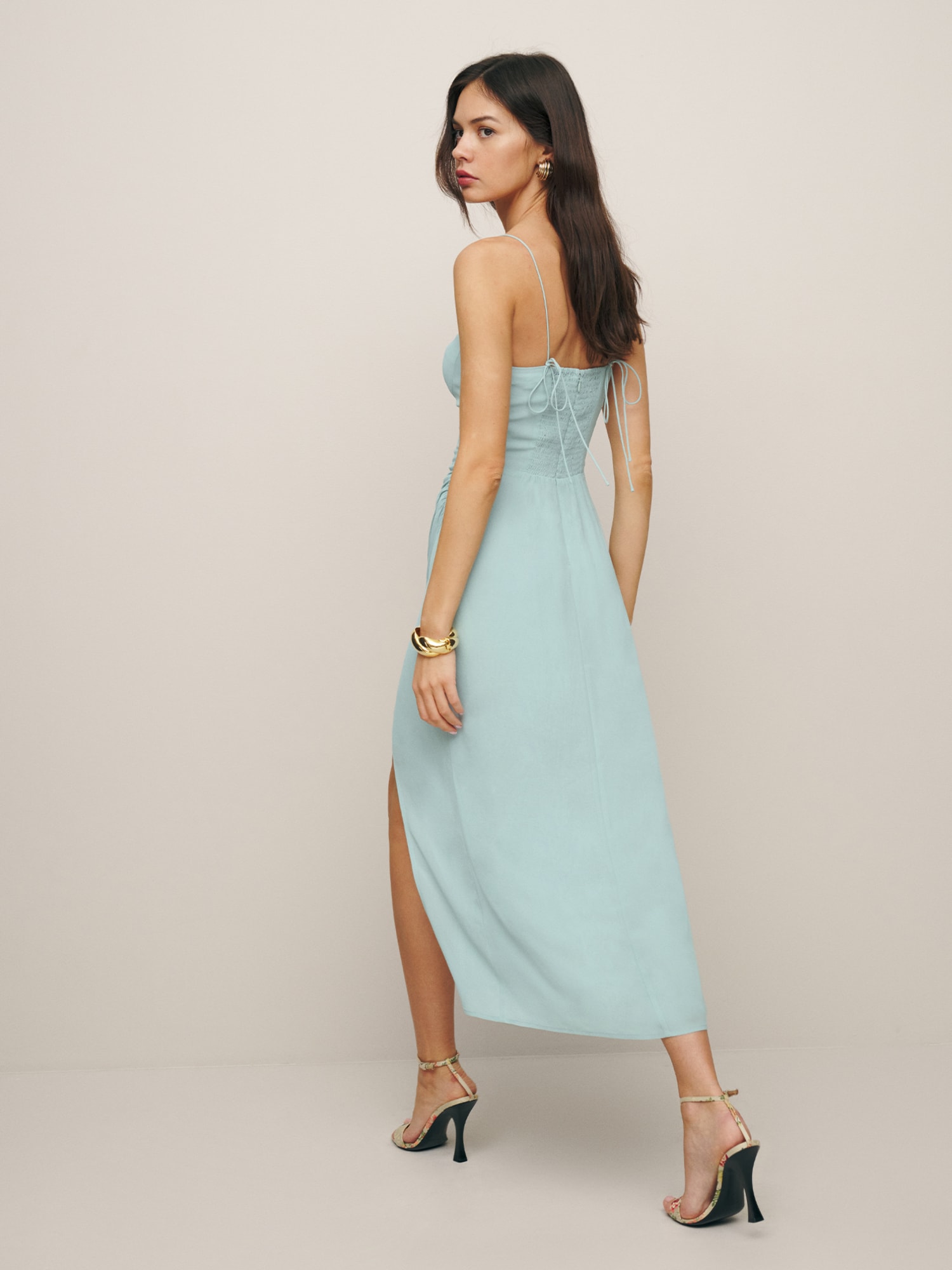 Reformation midi dress top
