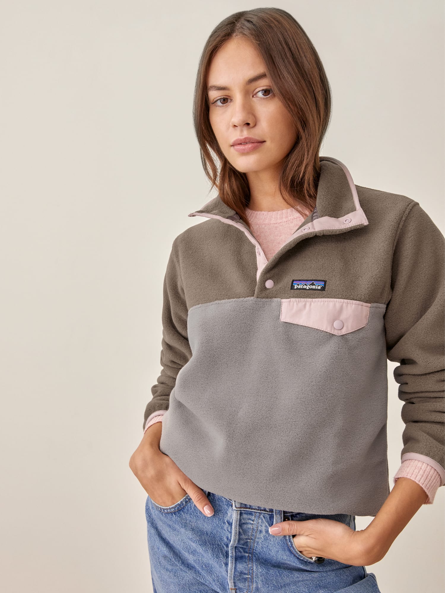 Patagonia W'S Lightweight Synchilla Snap-T Pullover