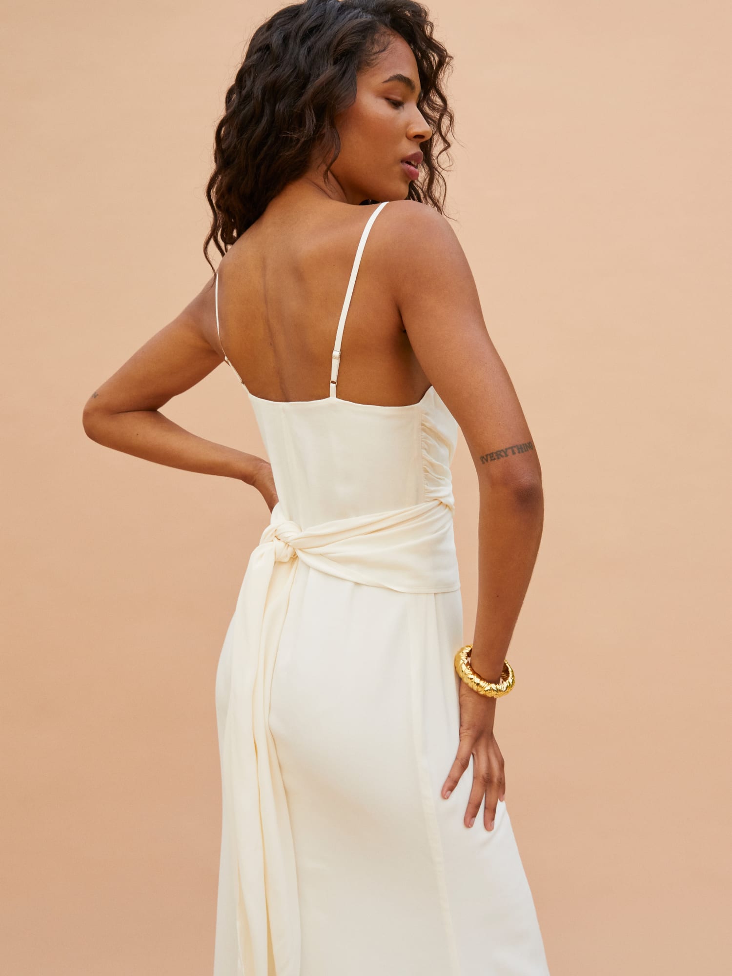 Reformation deals ivory dress