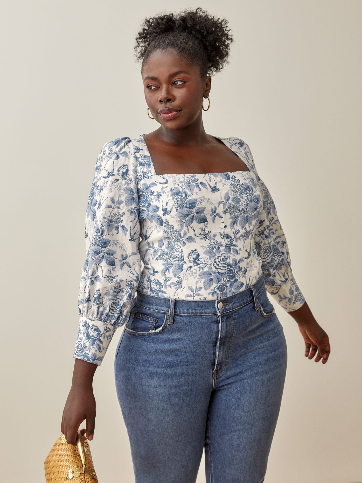 Reformation linen top 2025