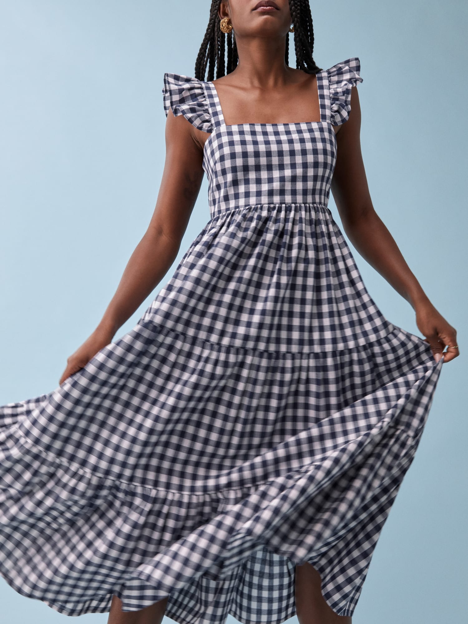 Reformation gingham shop