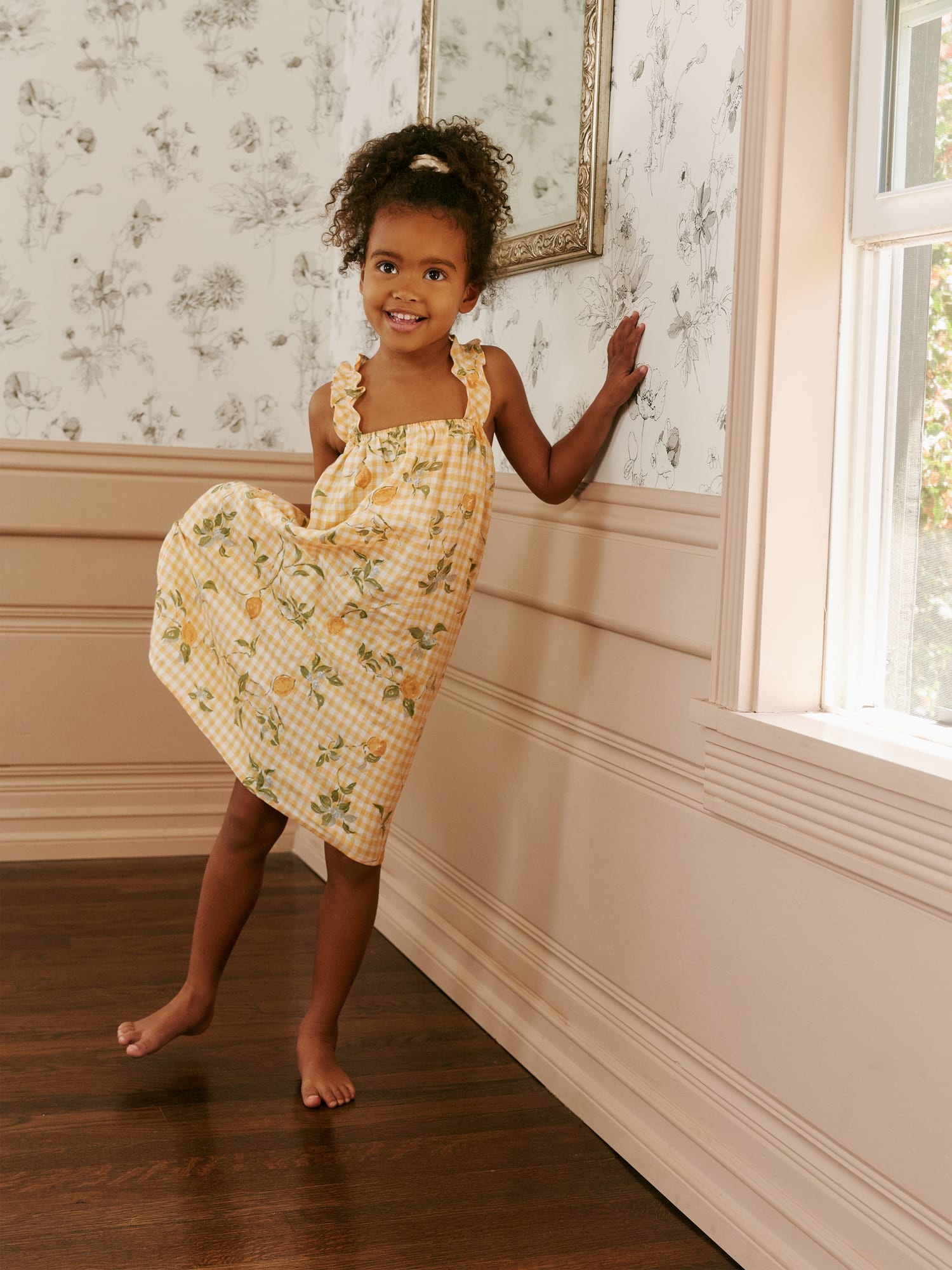 Kids linen dress new arrivals