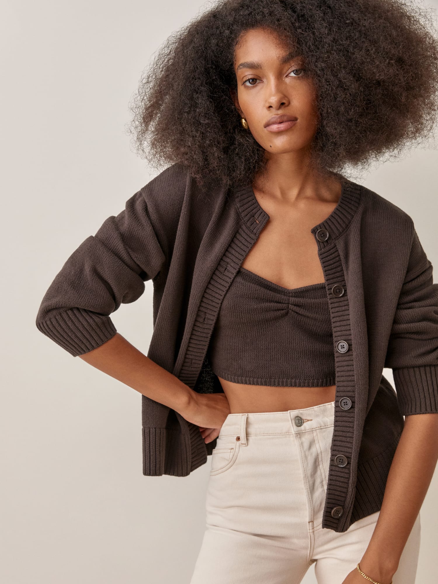 Reformation cardigan clearance