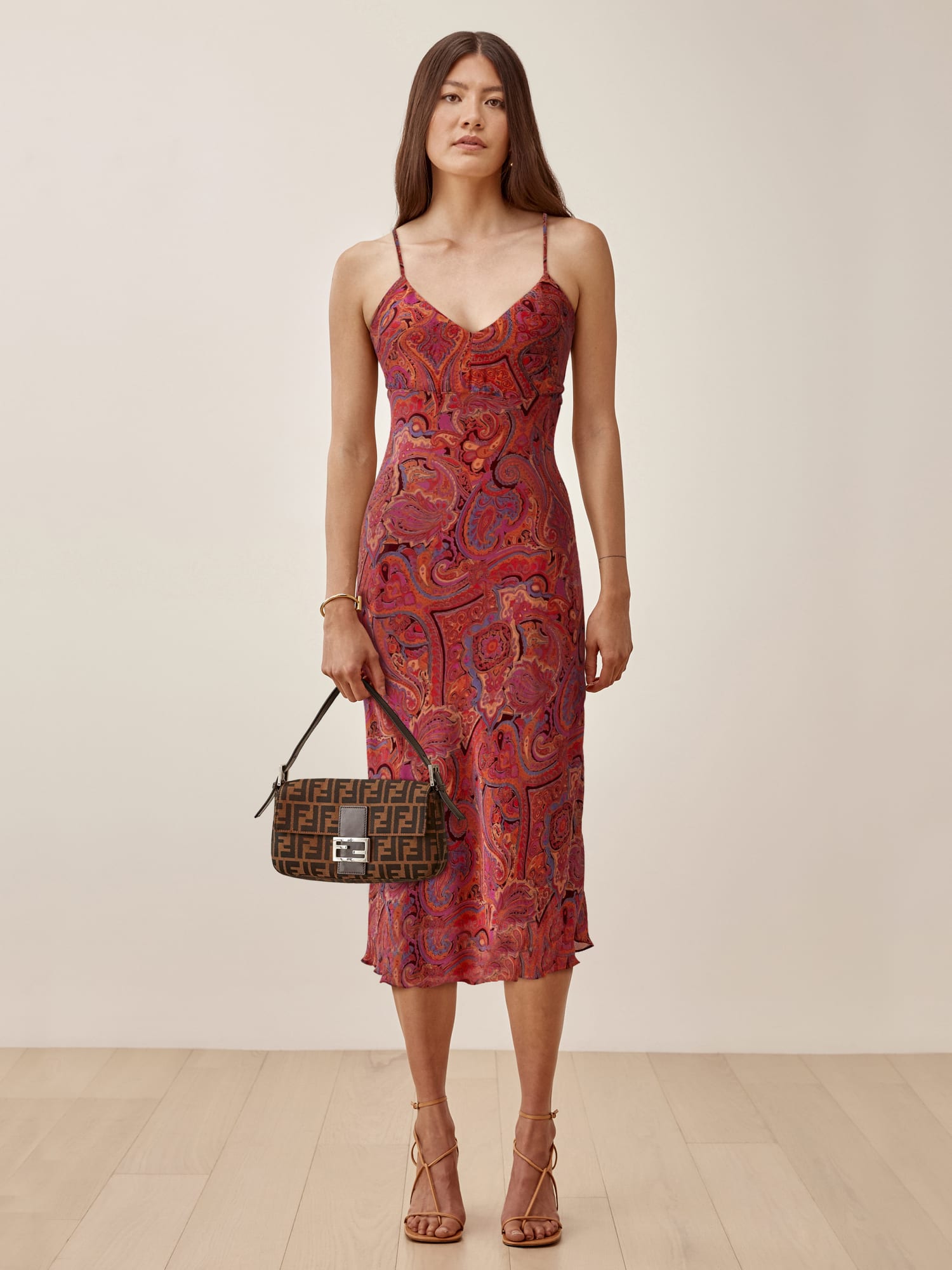 Vintage paisley dress clearance