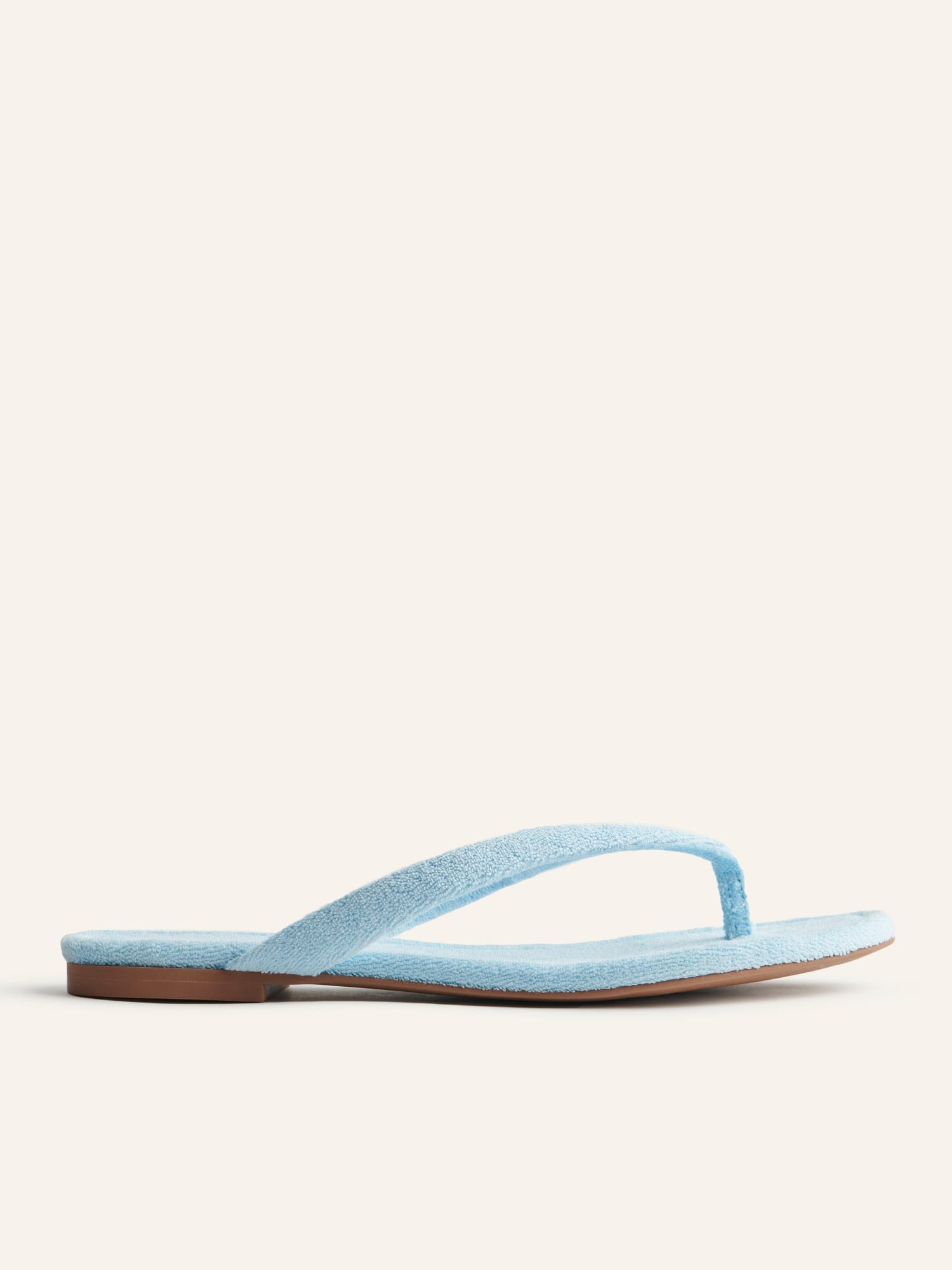 Terry flip flops hot sale