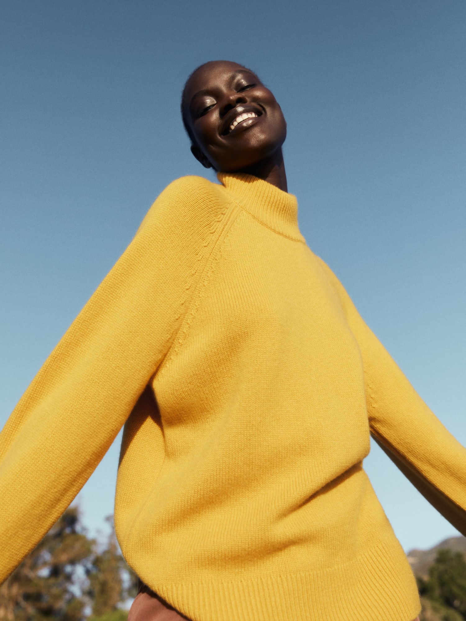 turtleneck oversized sweater
