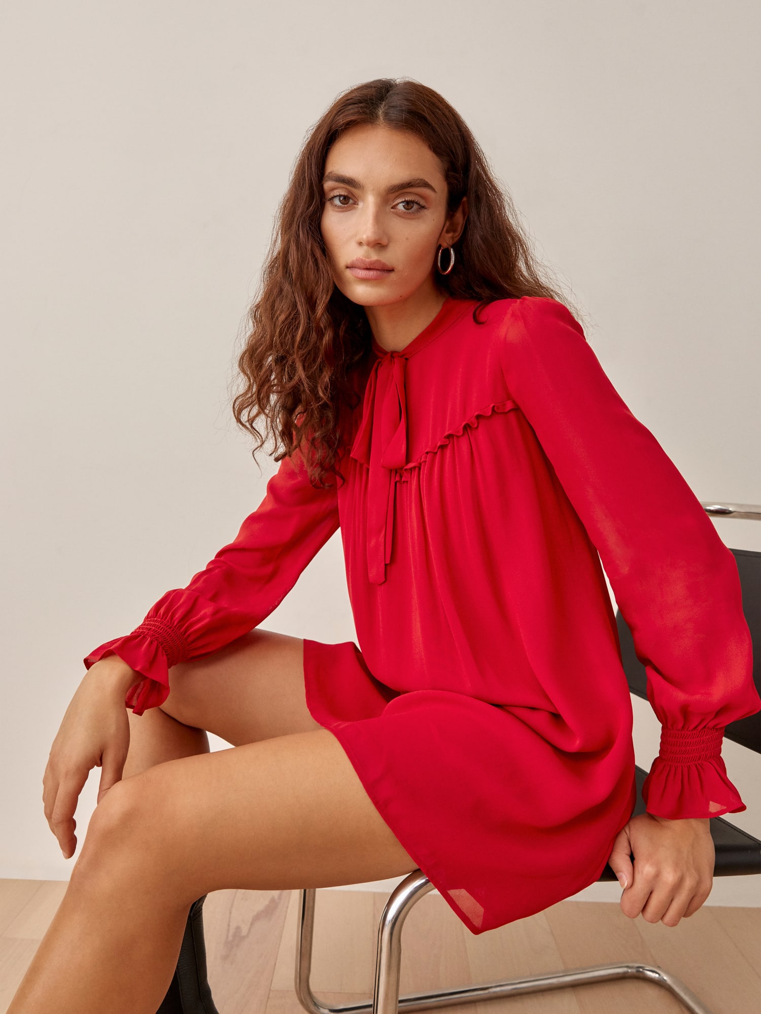 Reformation mathilda hot sale dress