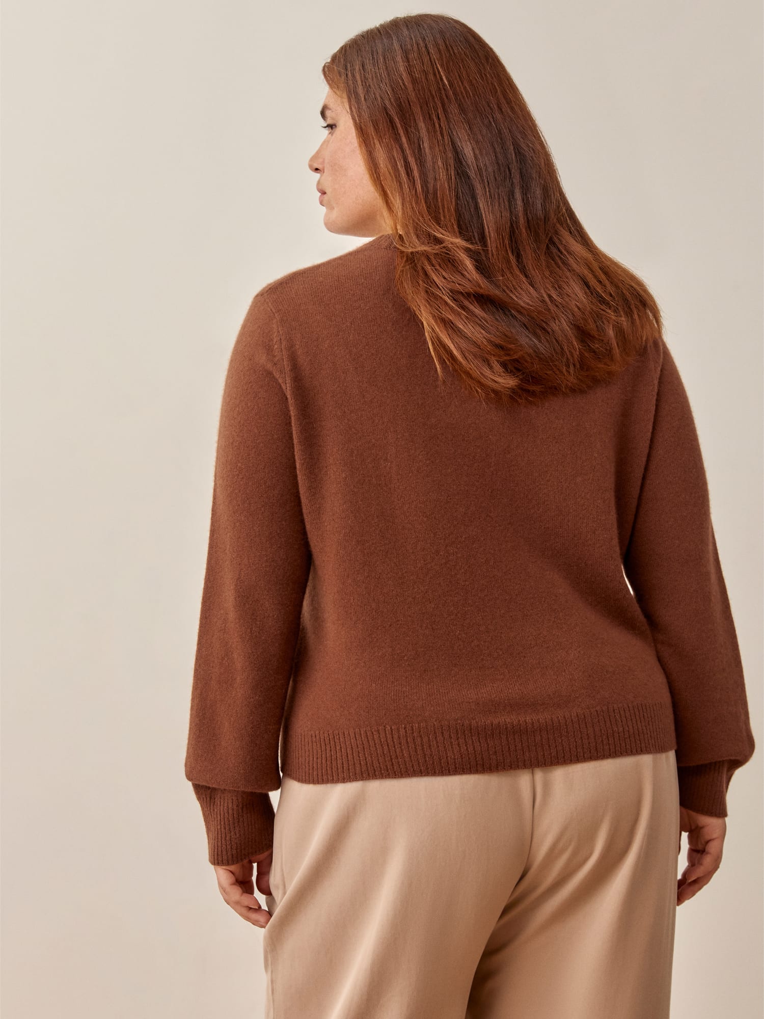 Reformation Cashmere Crew - Natural