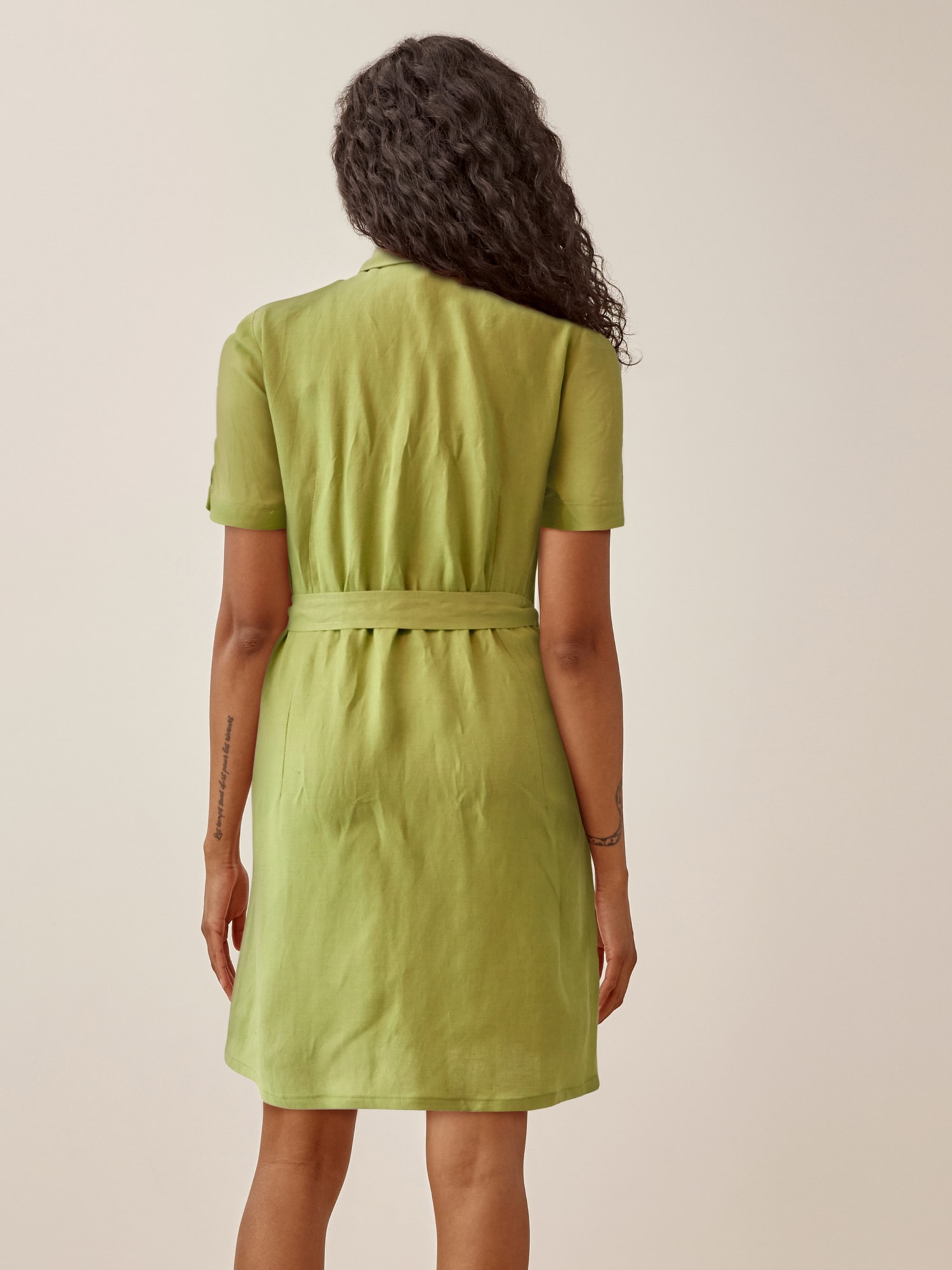 Vintage Clover Dress Sustainable Vintage Reformation