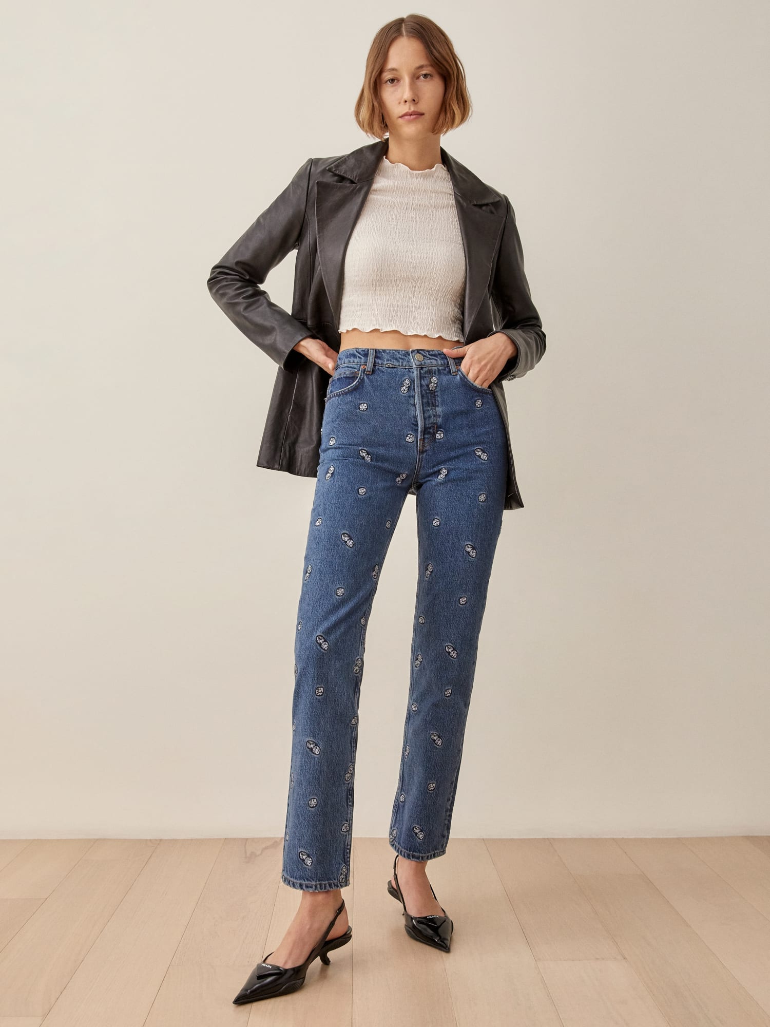 Reformation daisy jeans online