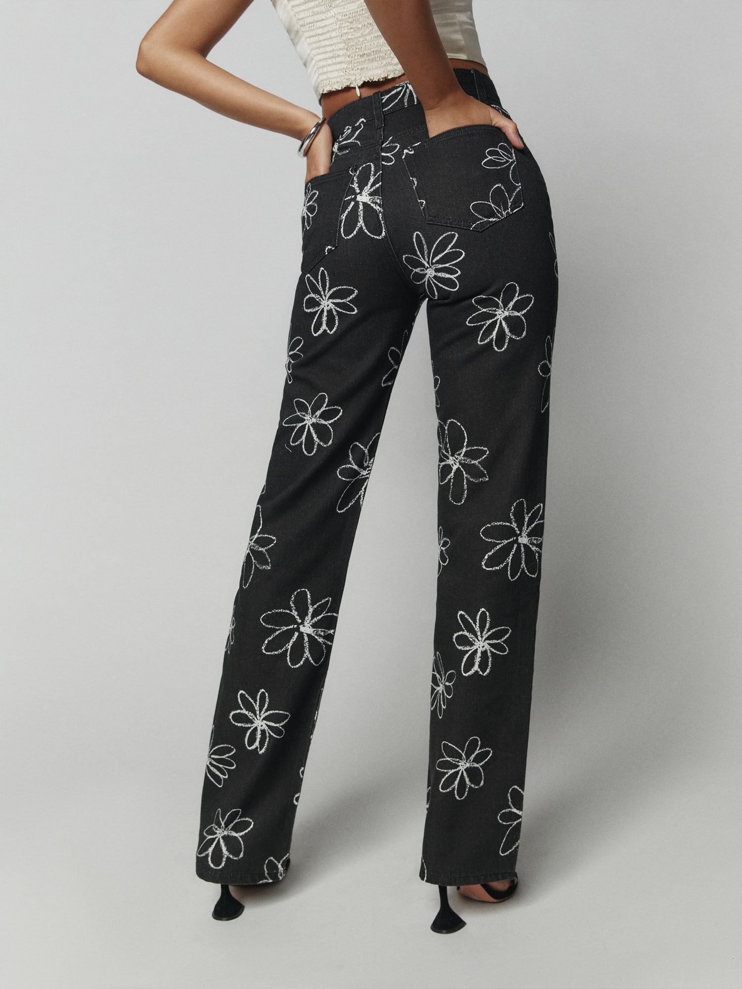 Reformation shop black jeans