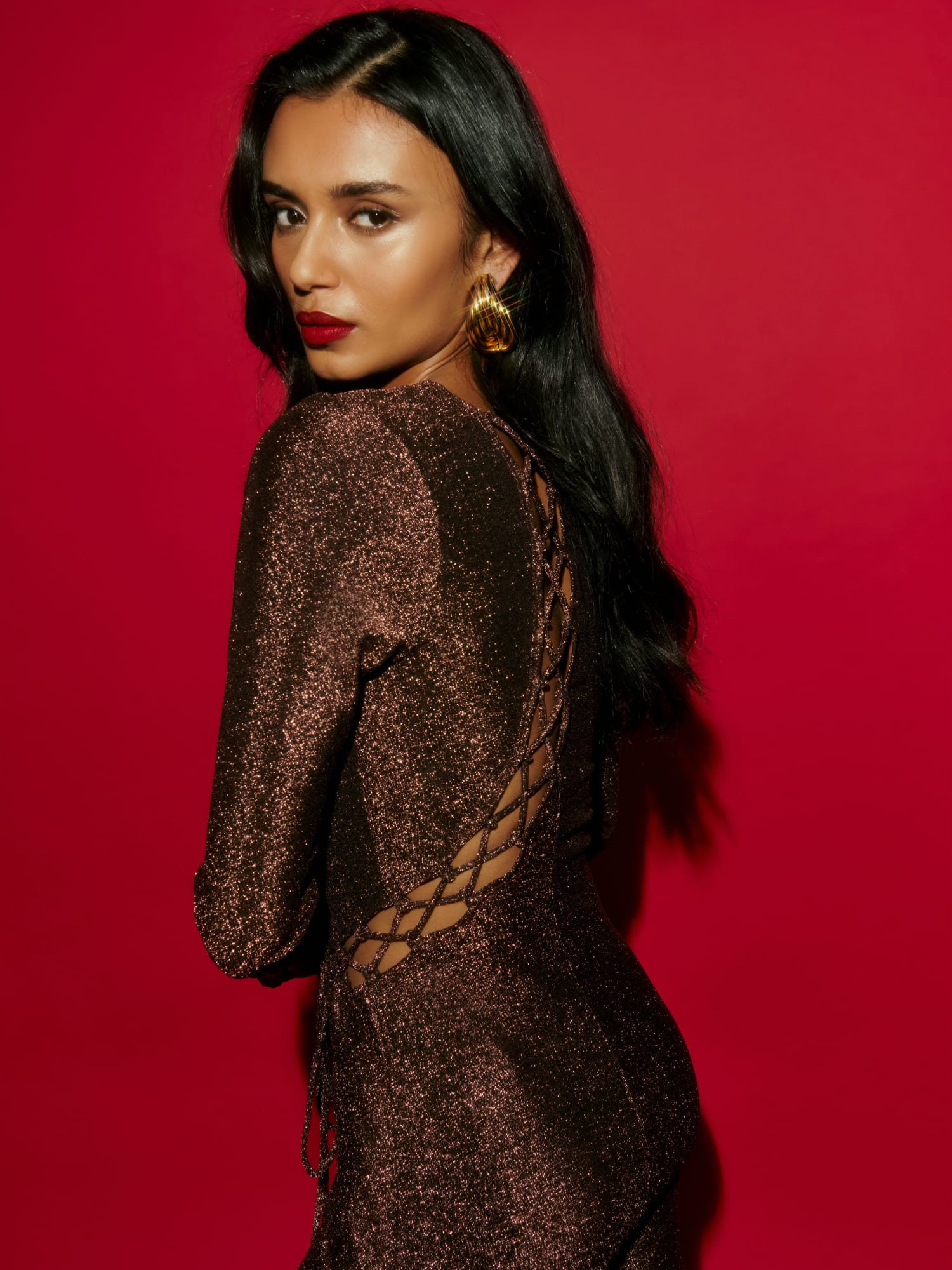 Reformation sequin store dress