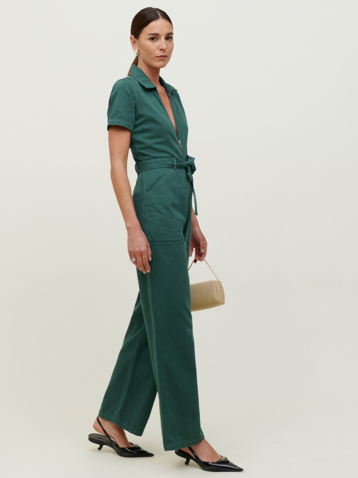 Soerte】Herringbone：Denim jump suit | www.supremecourtbar.org.np