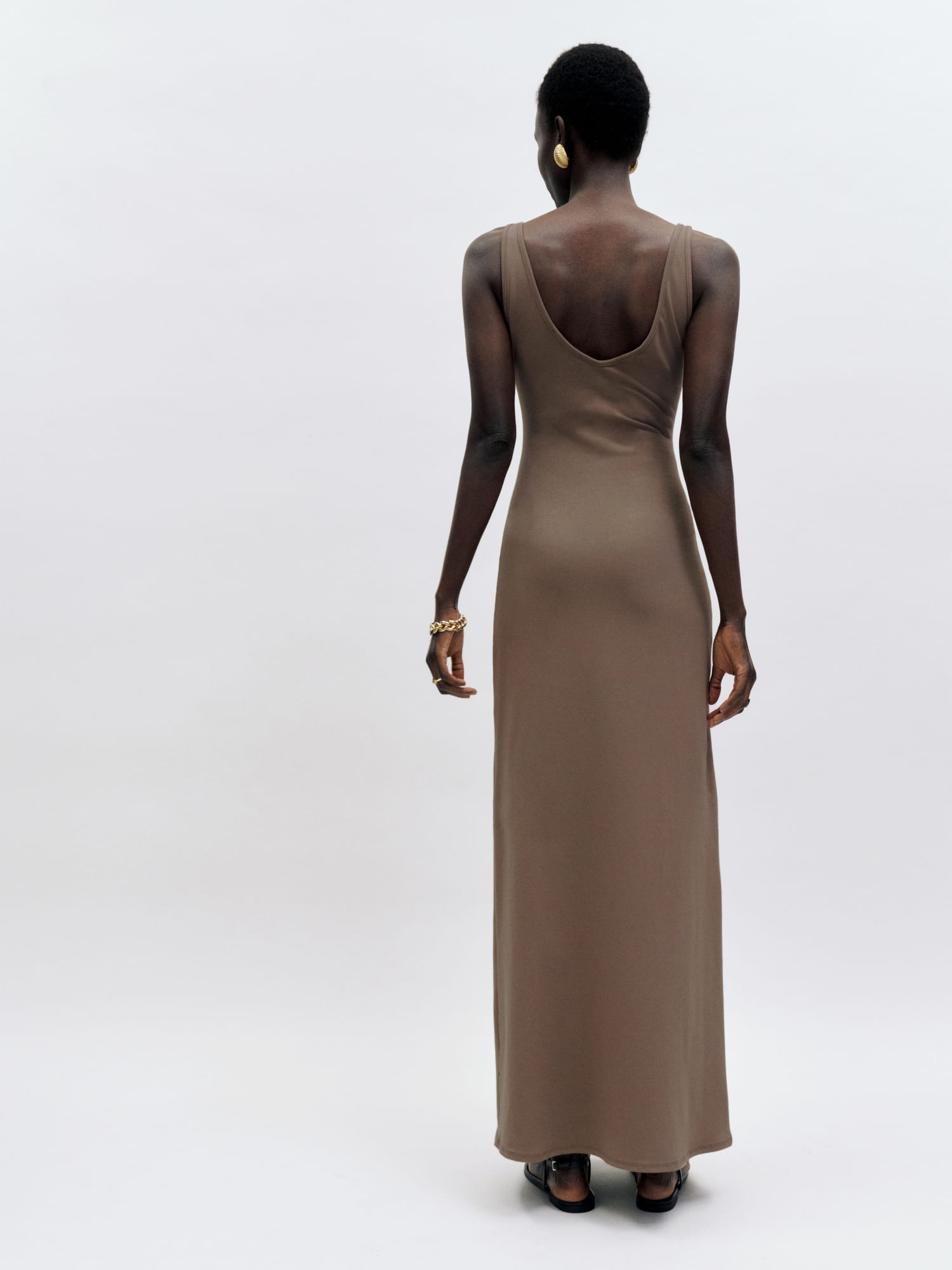 Tyra Knit Dress Maxi/Long | Reformation
