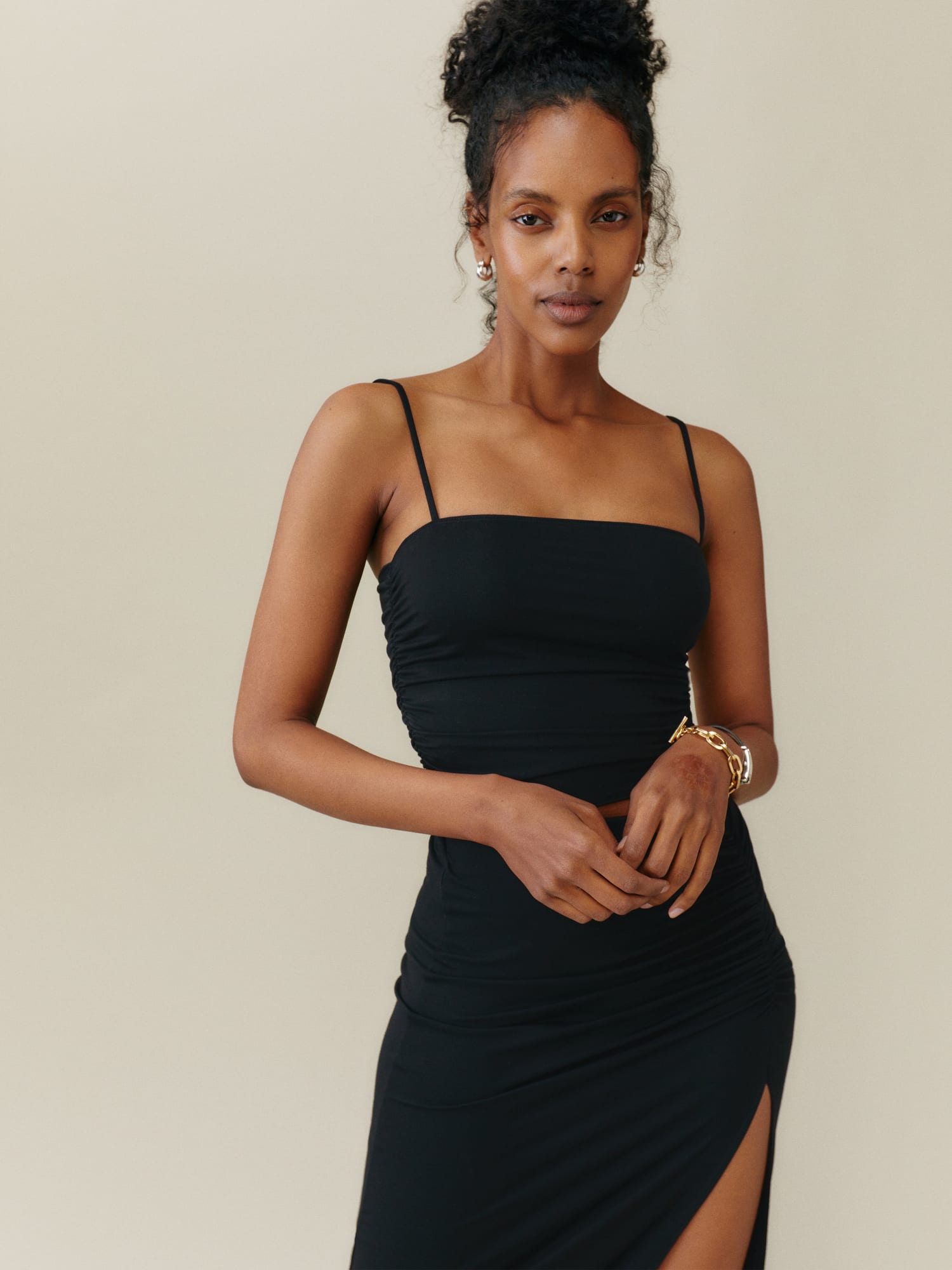 Reformation scala dress top