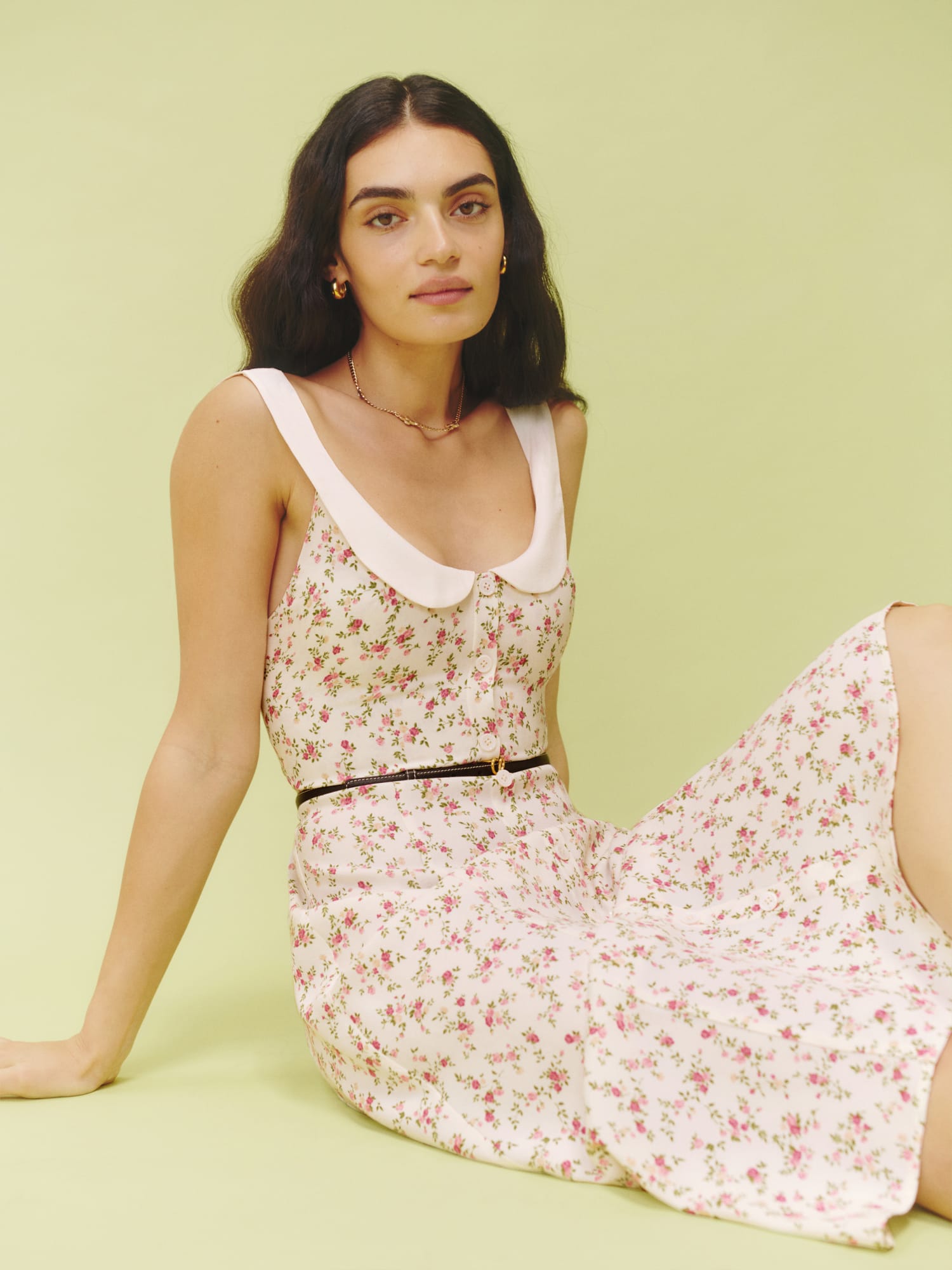 Reformation charleigh hot sale dress