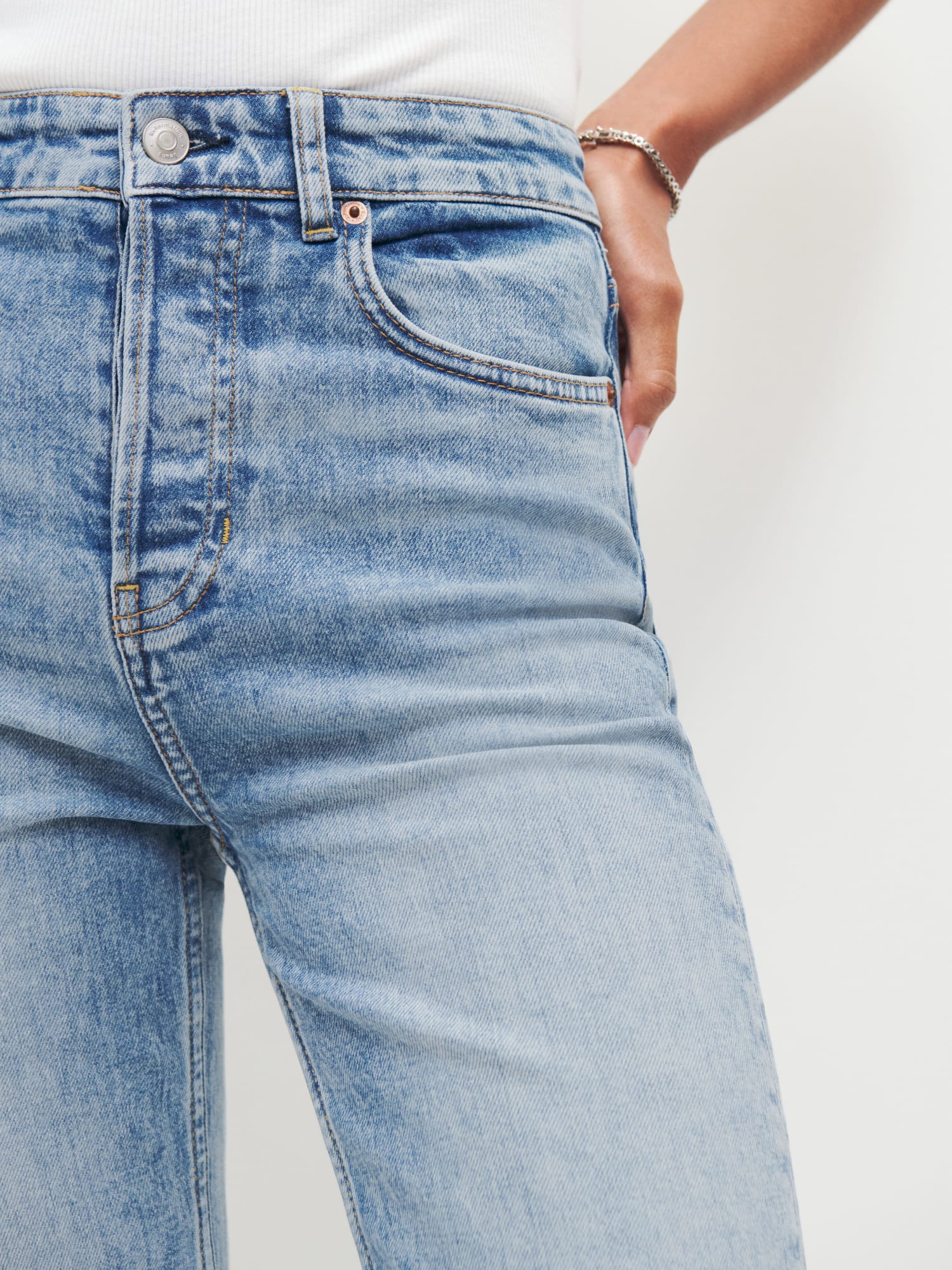 Cynthia high clearance relaxed jean reformation