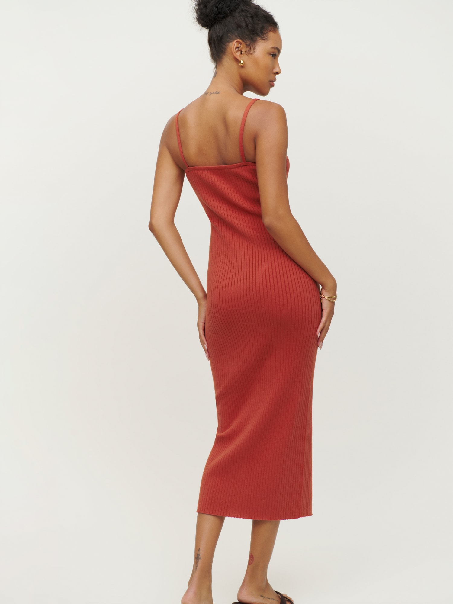 Riccardo Cotton Sweater Tank Dress