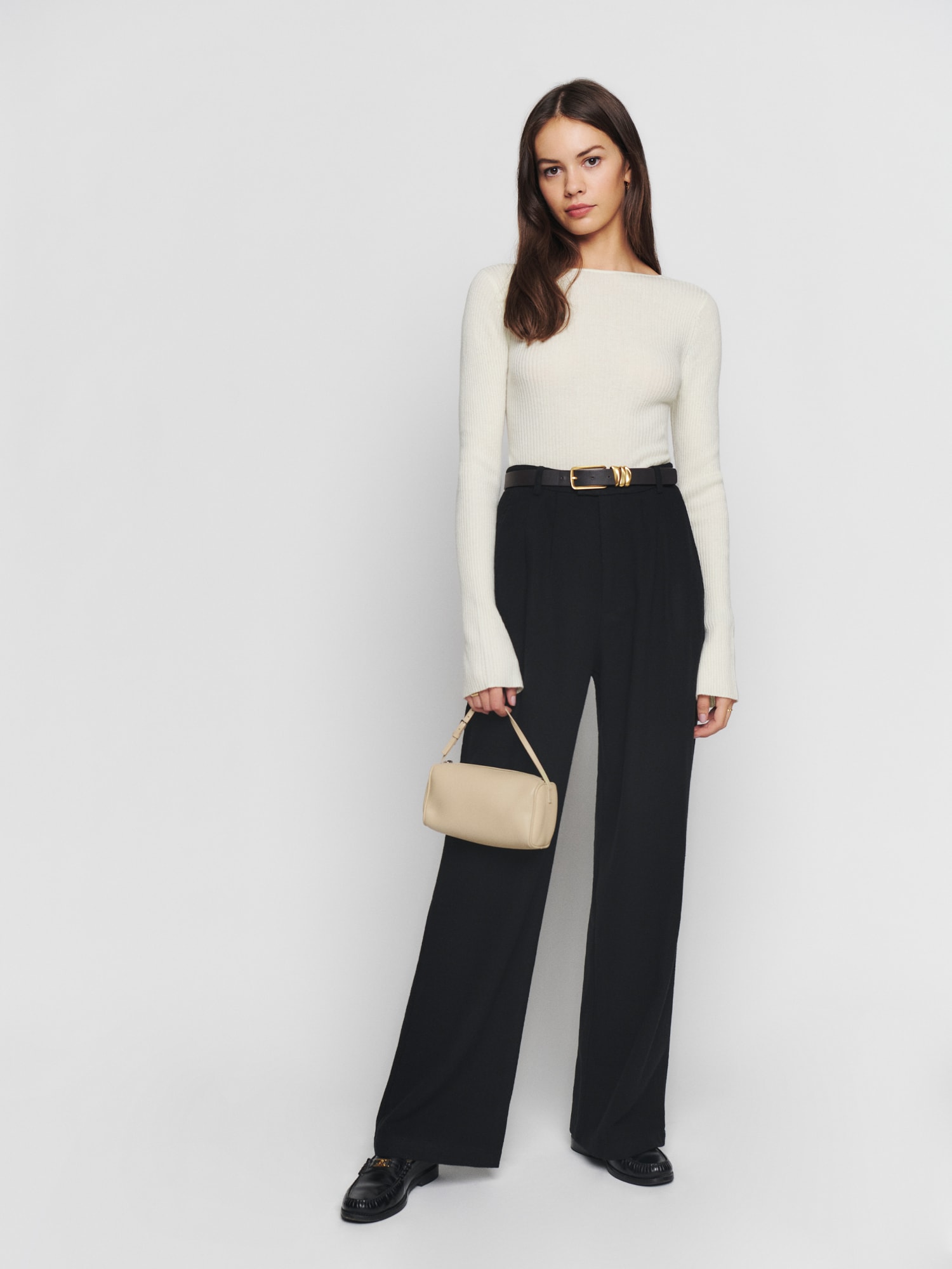 Porta Cashmere Open Back Sweater - Sustainable Sweaters | Reformation