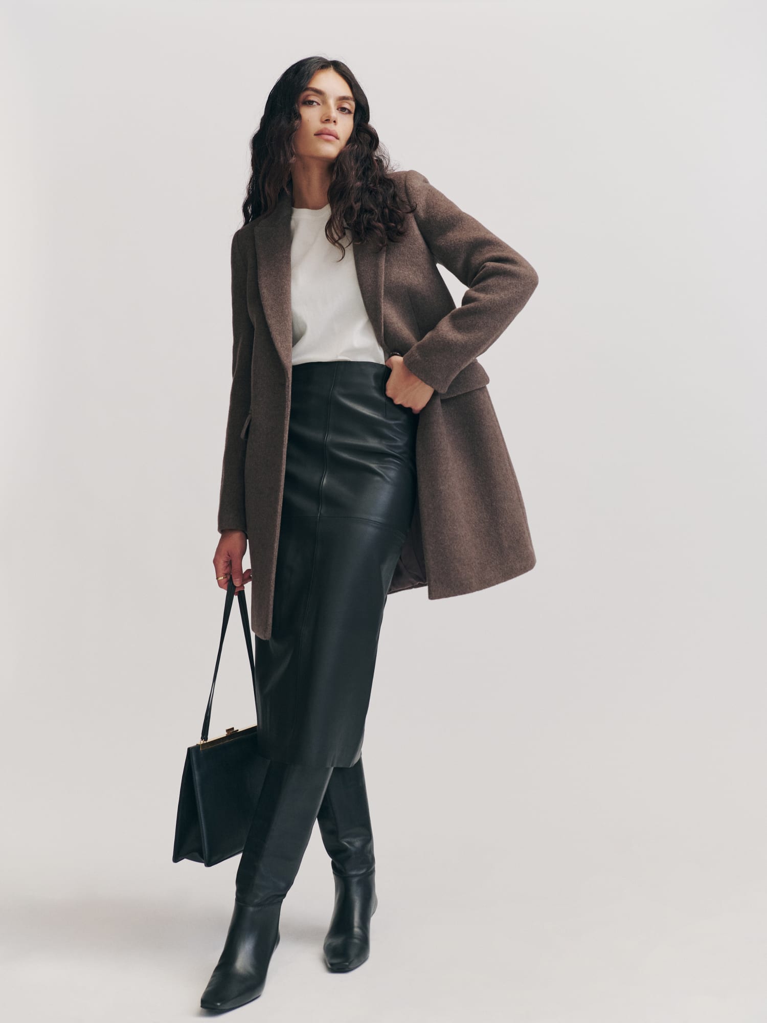 Reformation wool coat 2025