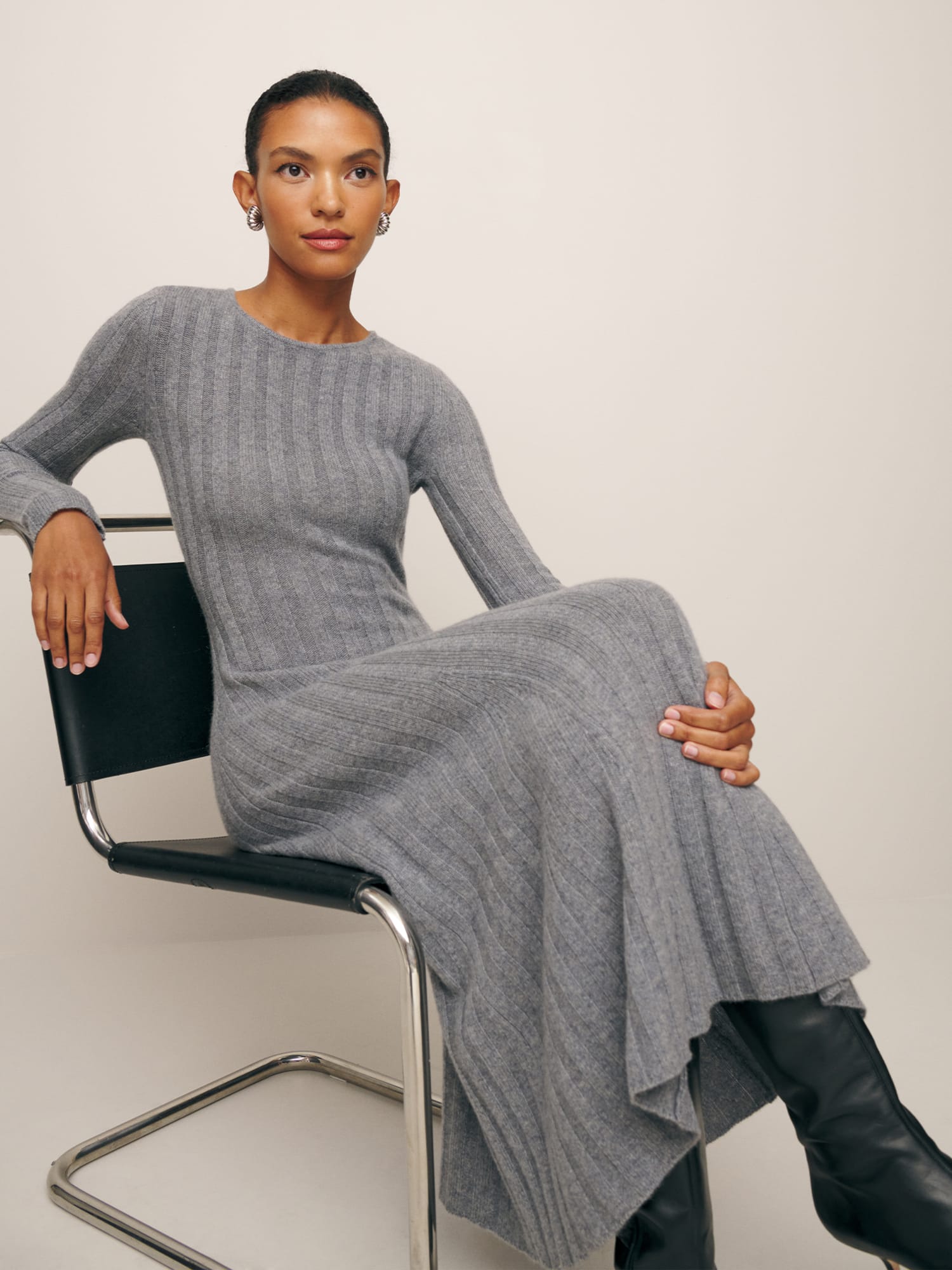 Evan Cashmere Sweater Dress - Sustainable Sweaters | Reformation
