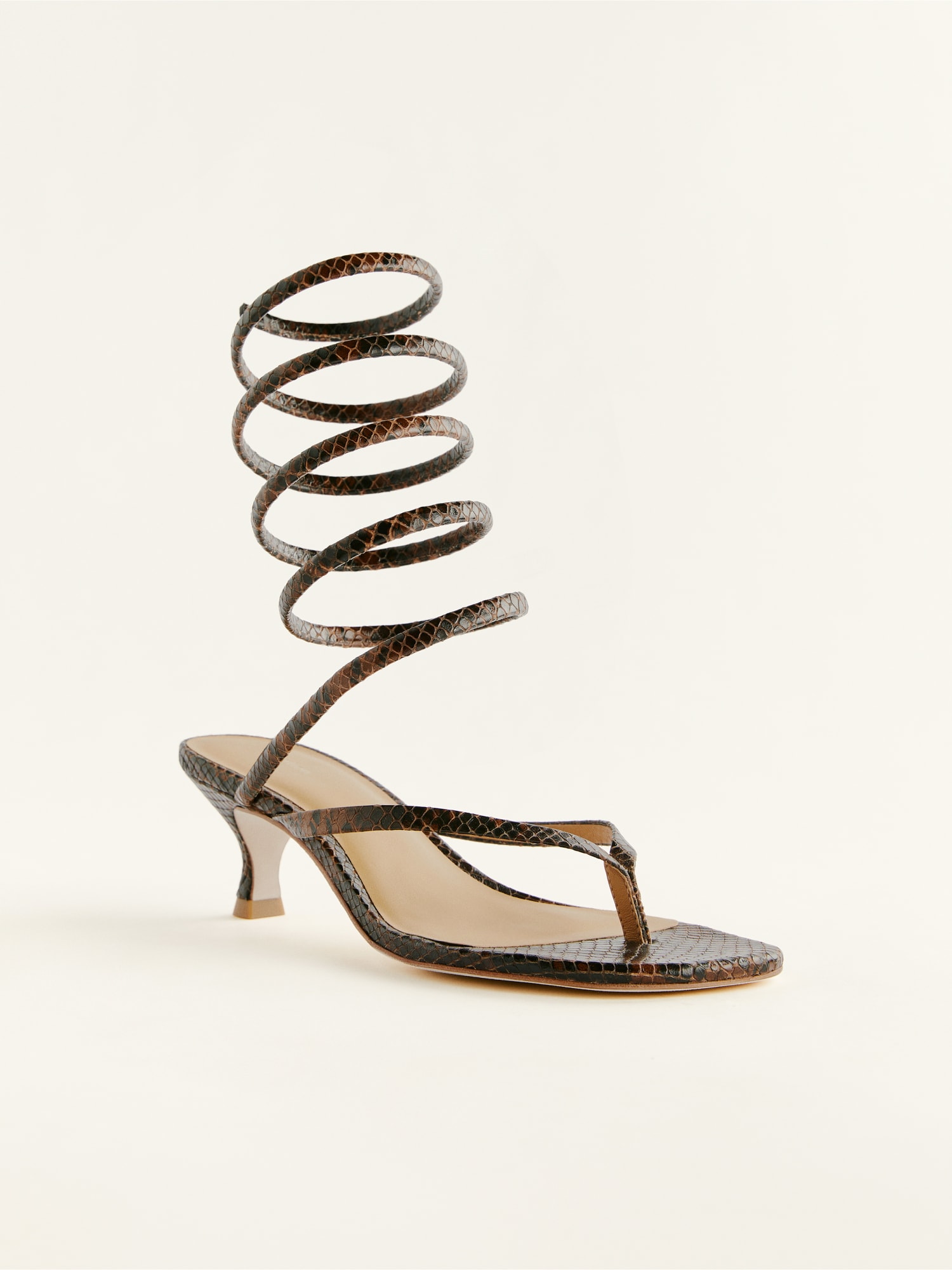 The sales coil sandals