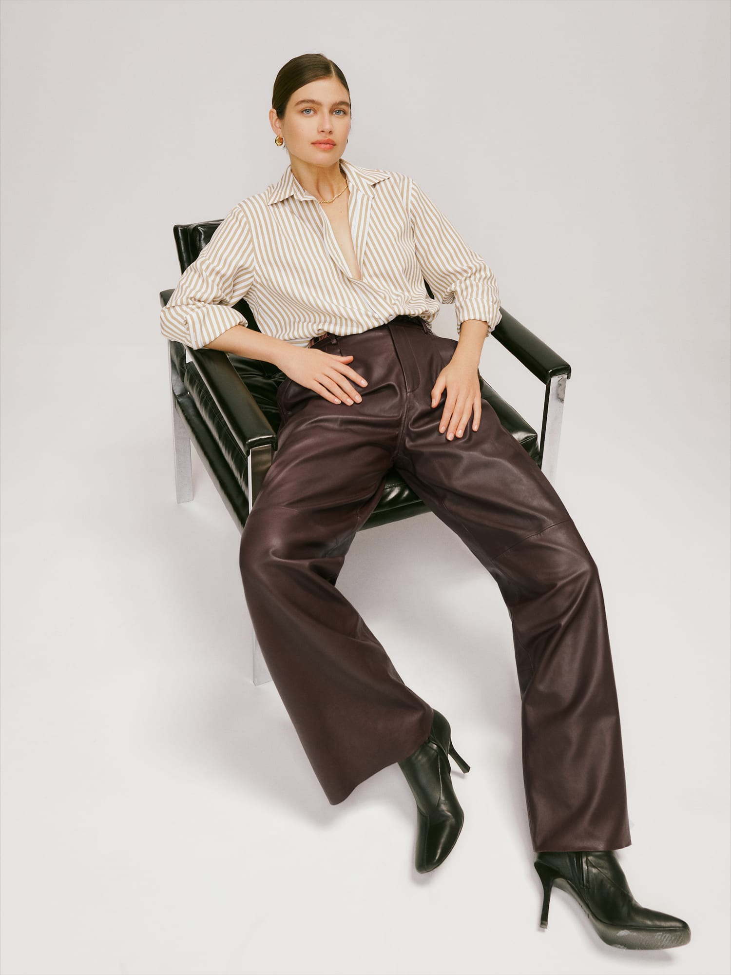 Best leather and faux leather trousers for women 2022