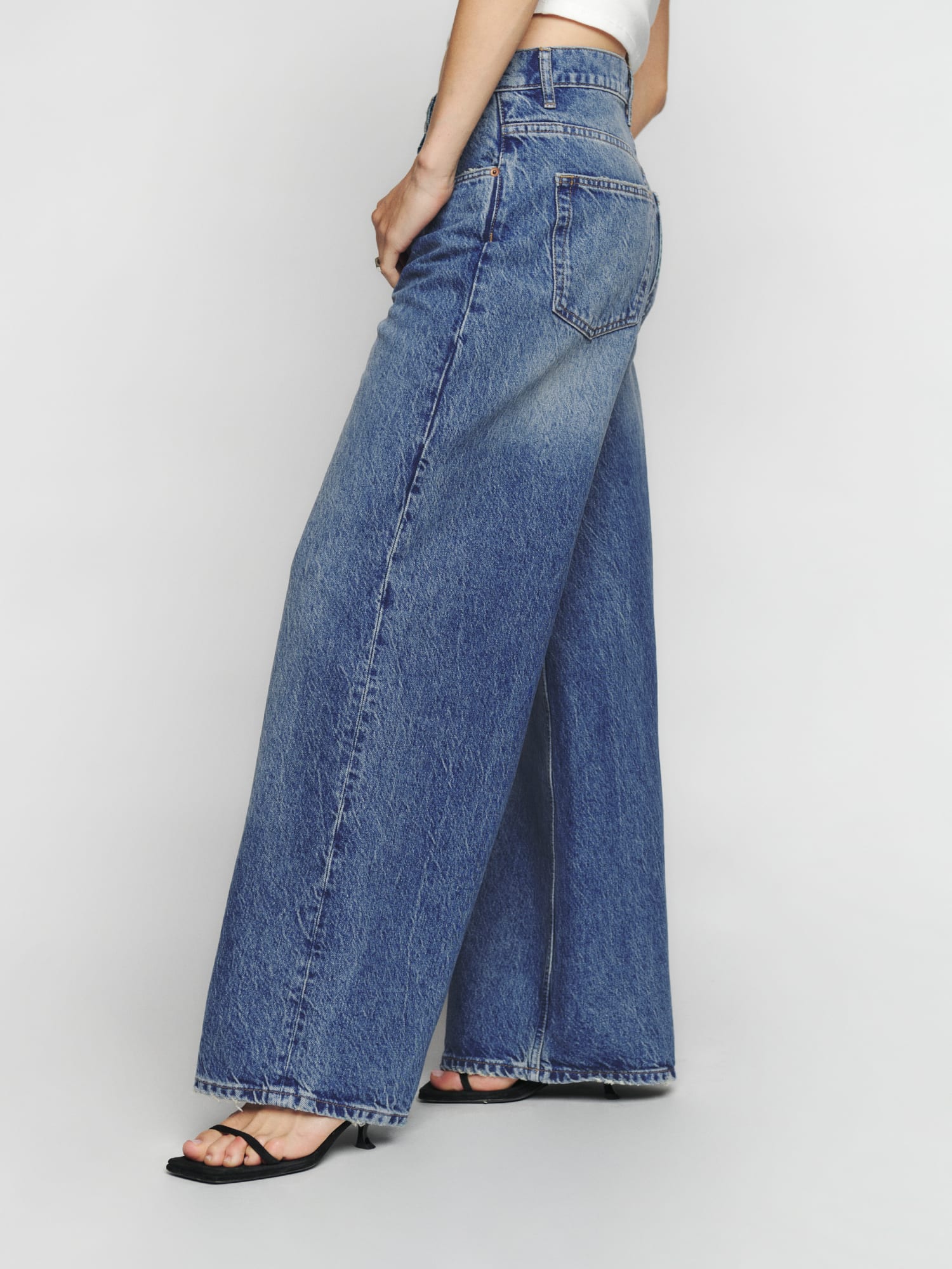 Iggy Super Wide Leg Slouch Jeans