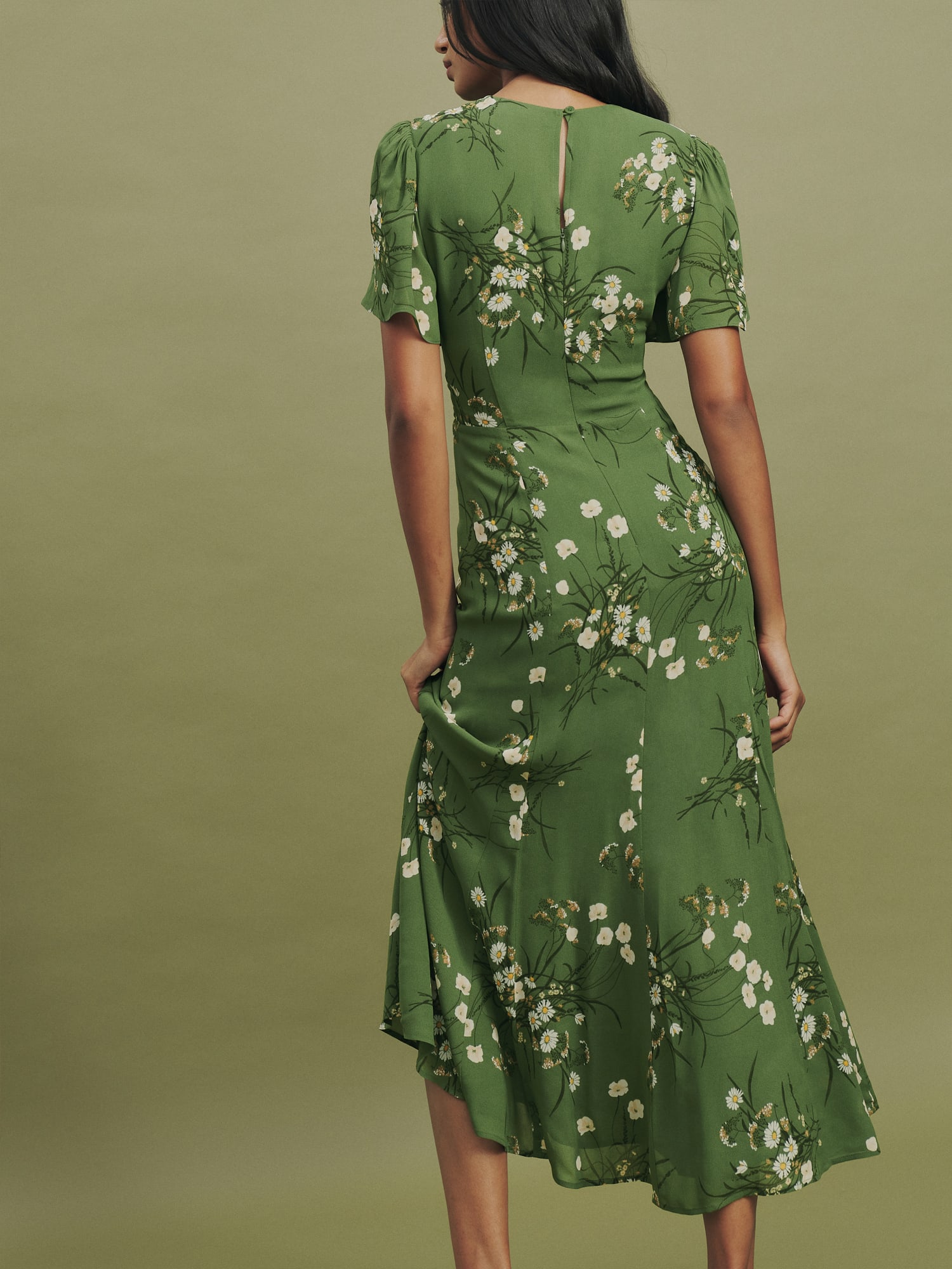 Reformation deals roxanna dress