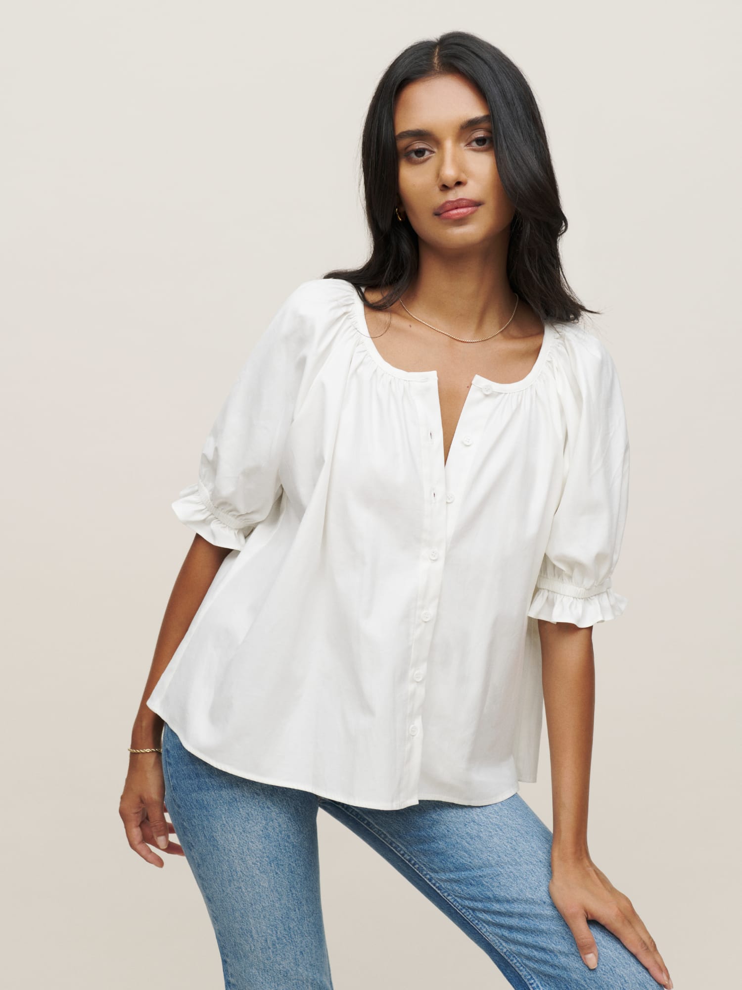 Reformation peasant top on sale