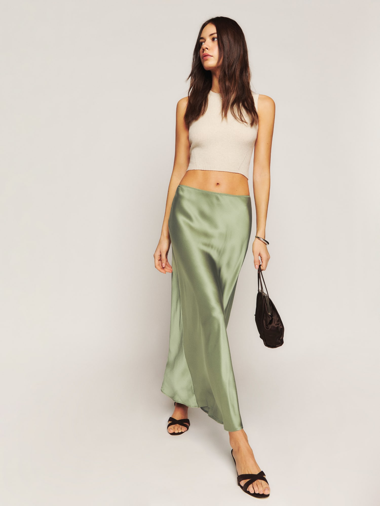 Layla Silk Skirt - Ankle