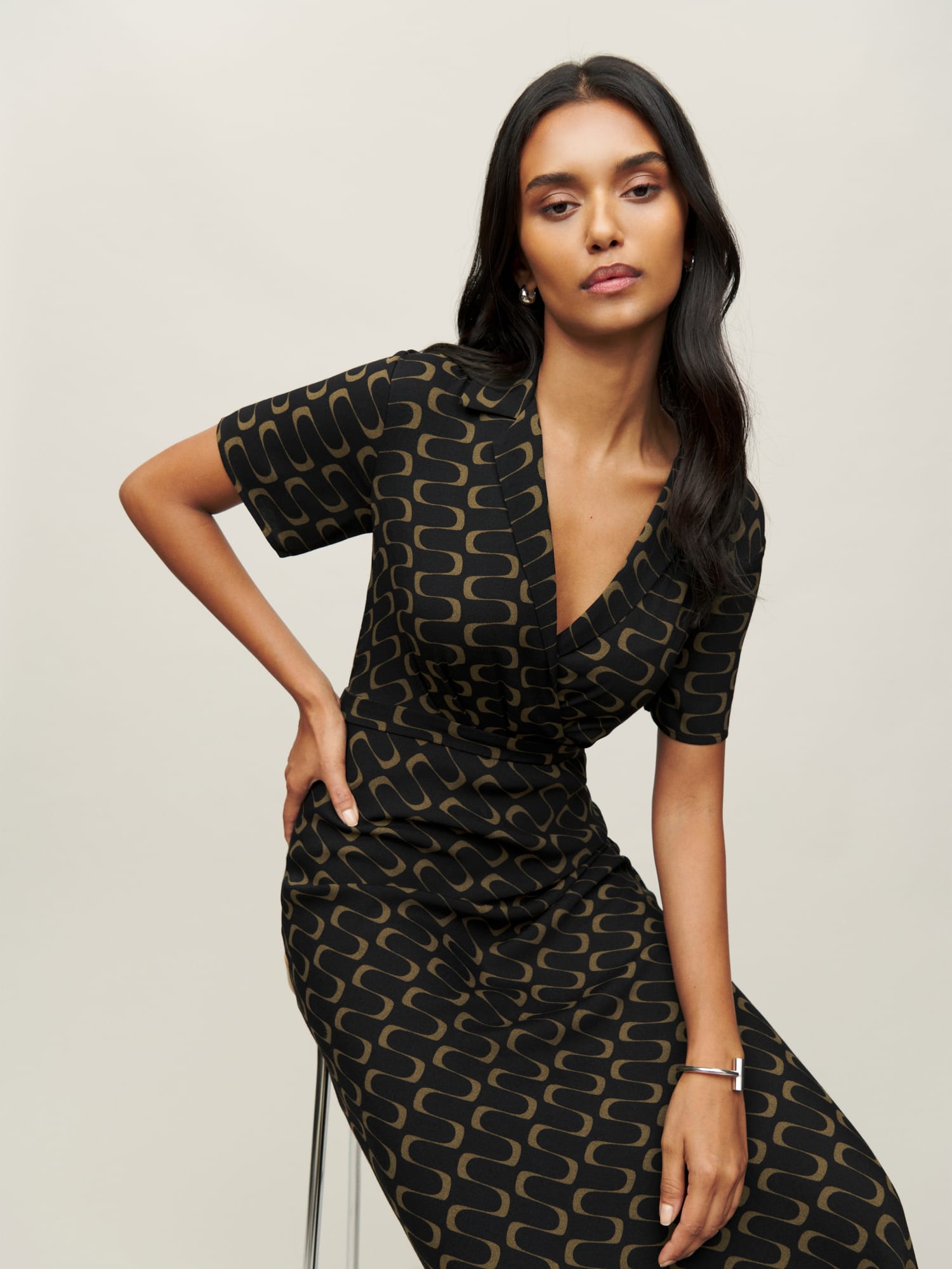 Monica wrap hot sale dress reformation