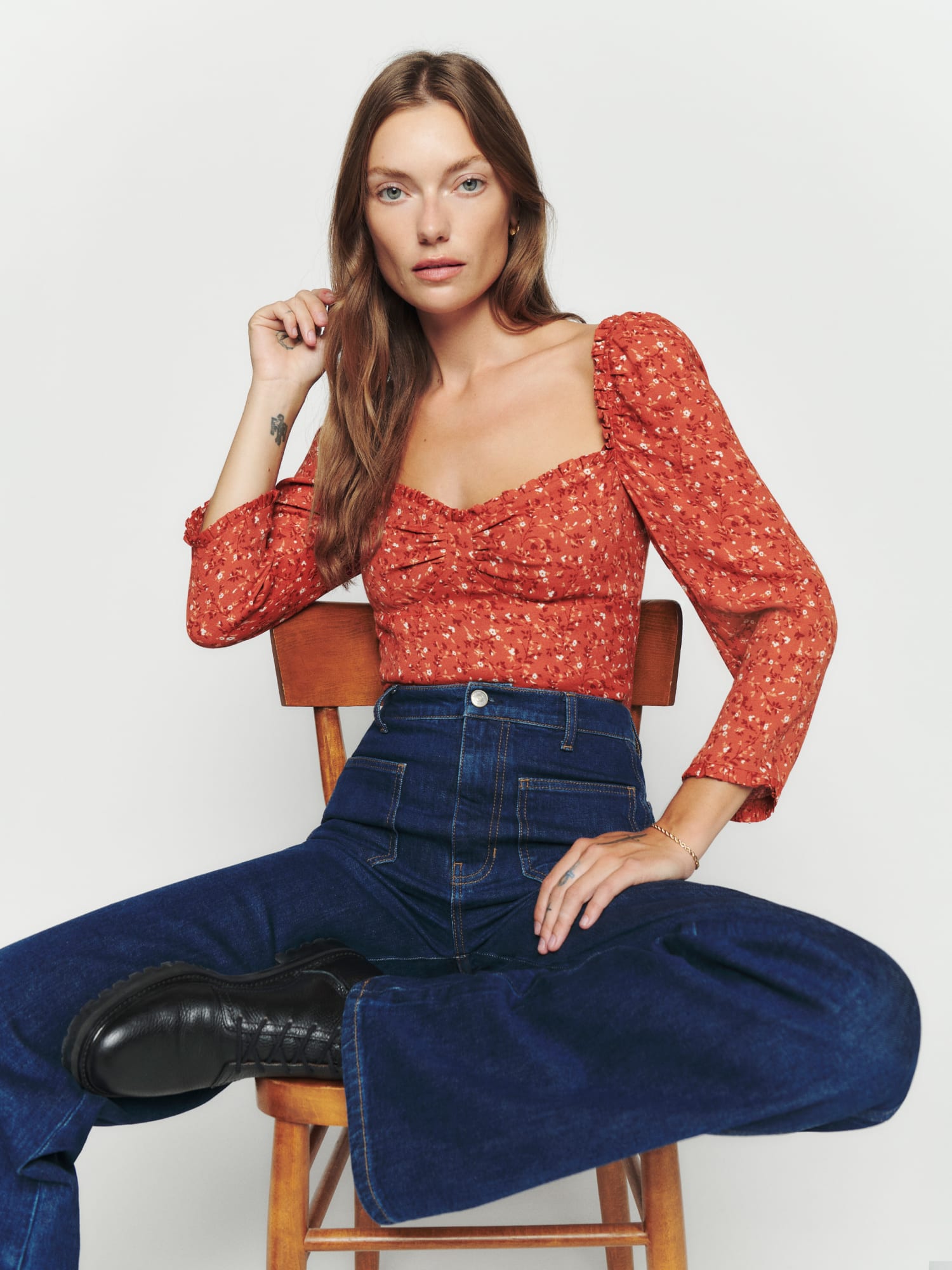 Reformation peasant top deals