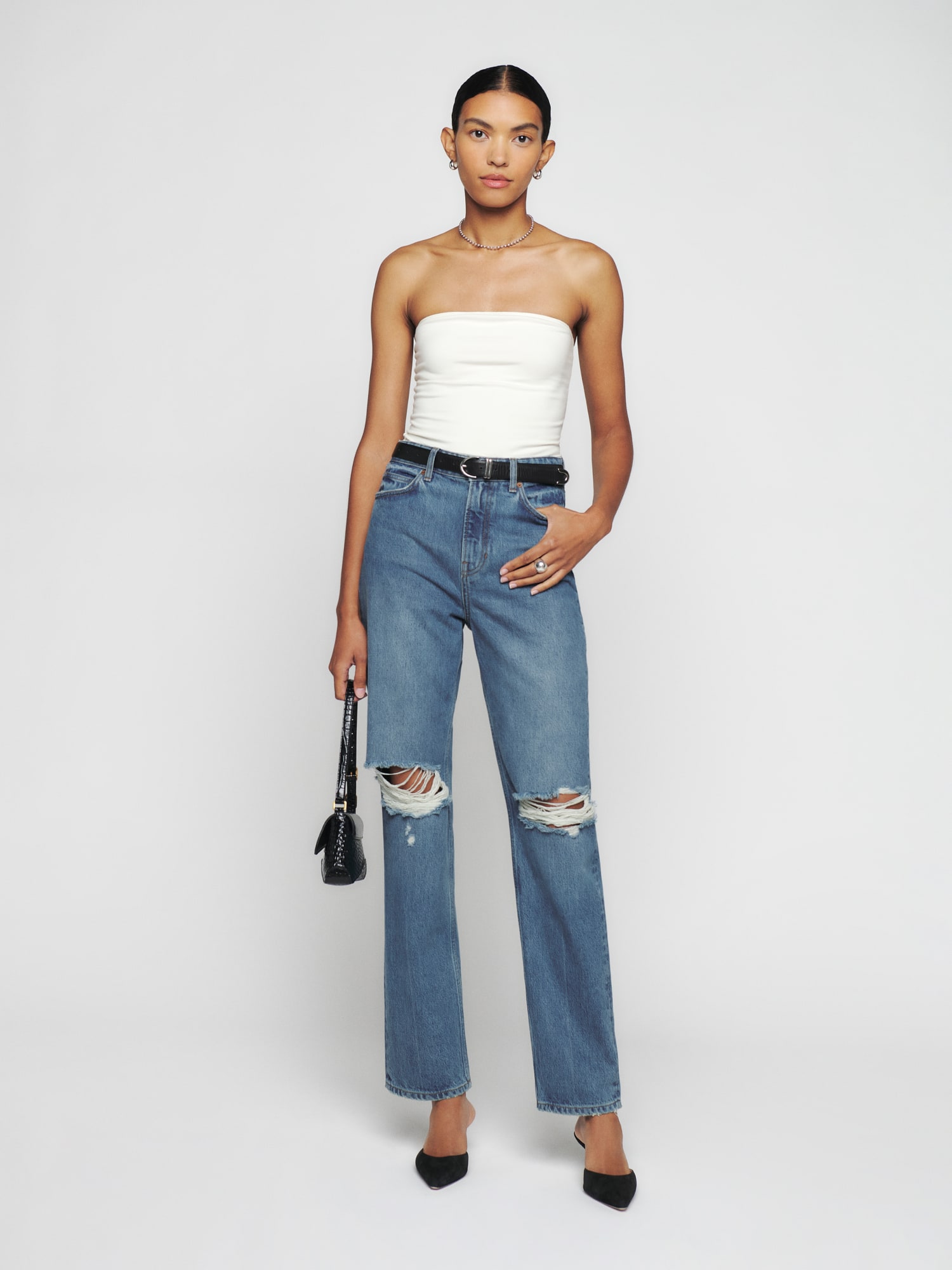 Head Corridor transaction Selena High Rise Relaxed Jeans - Sustainable Denim | Reformation
