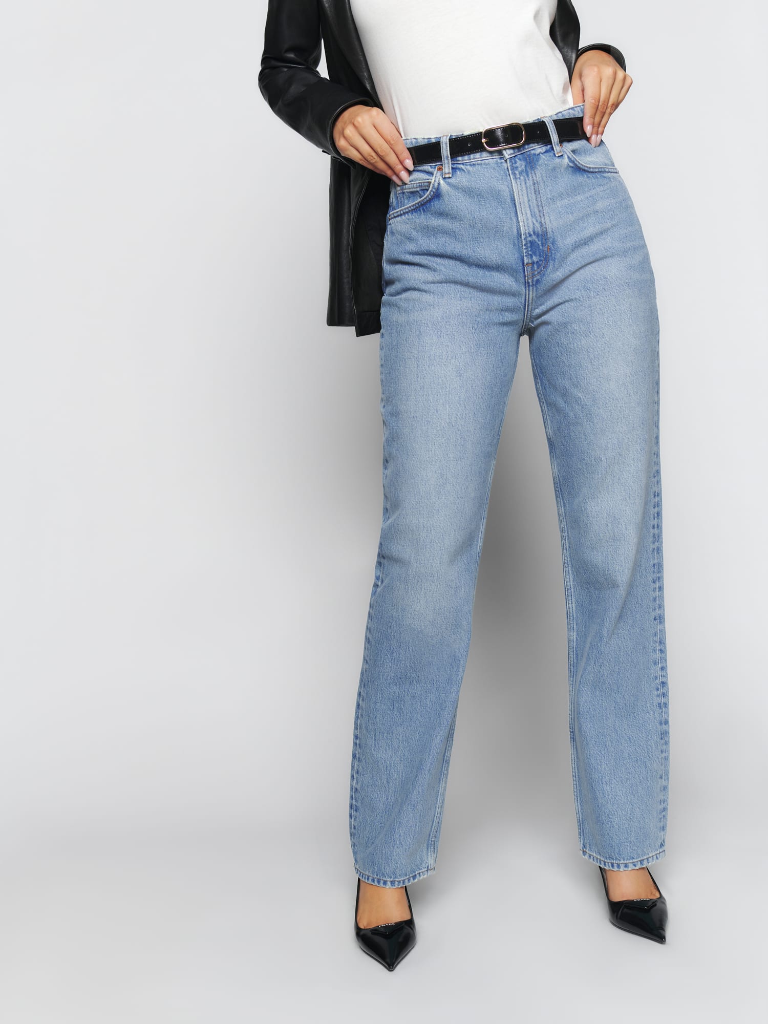 Reformation high waisted jeans 2025