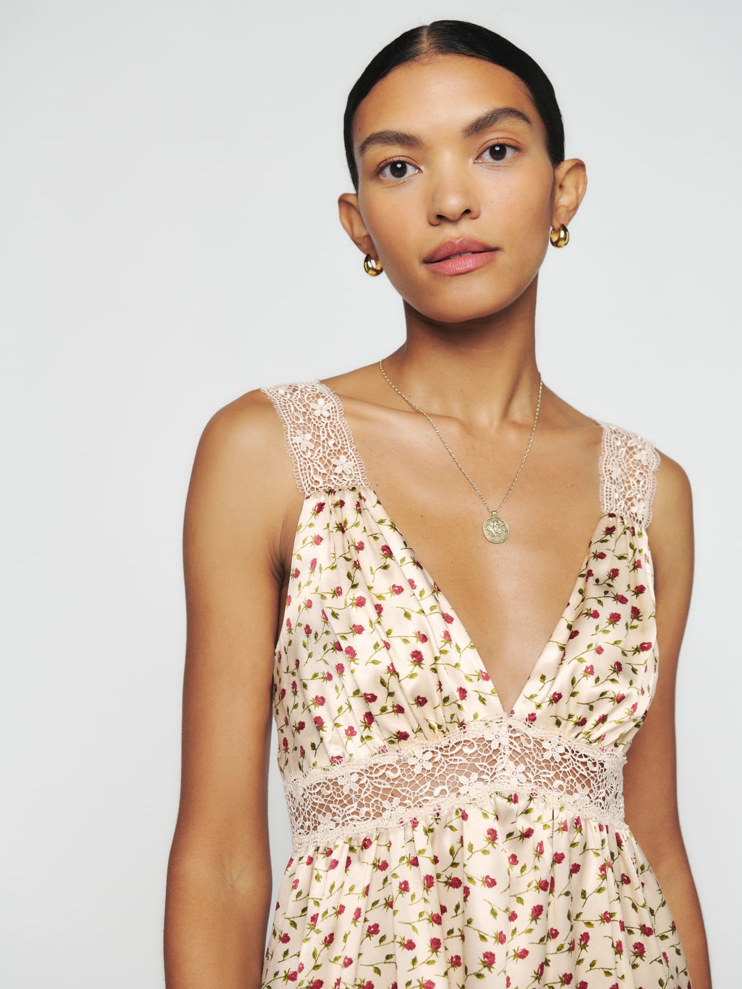 Elina Silk Dress