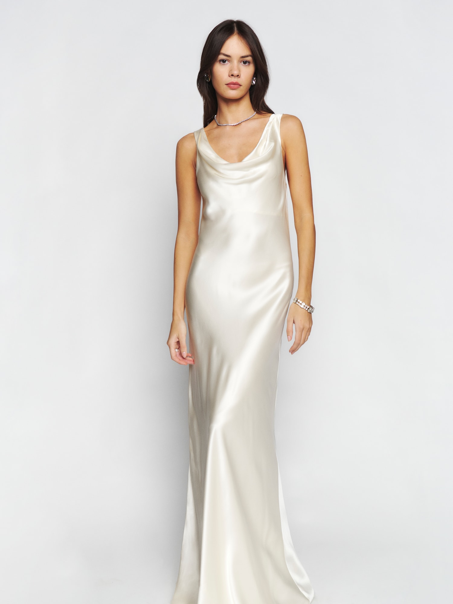 最新品安い Silk gown M5Ss0-m95684876275