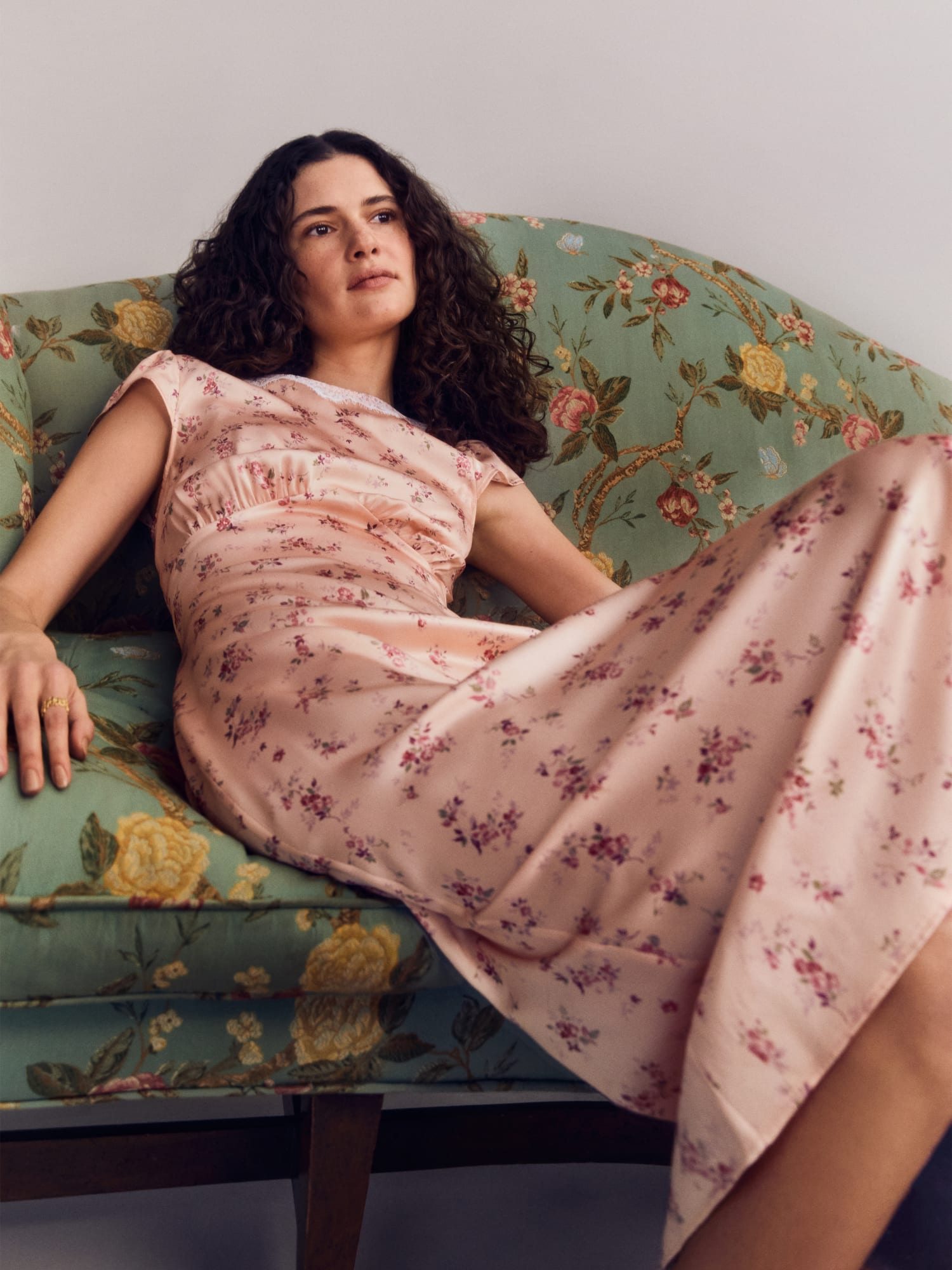 Acler lucas silk dress hot sale