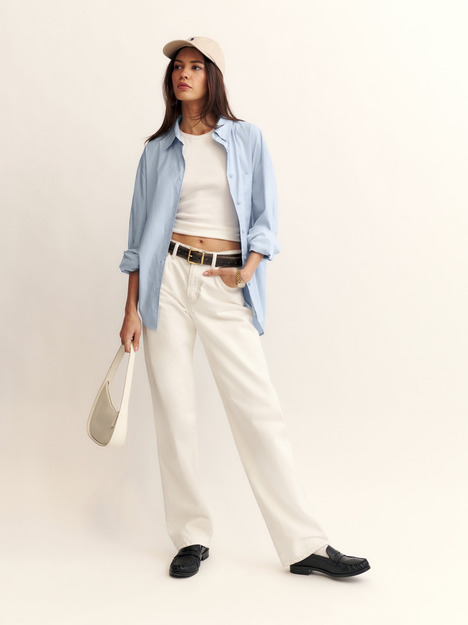 Val 90s Mid Rise Straight Jeans Sustainable Denim Reformation