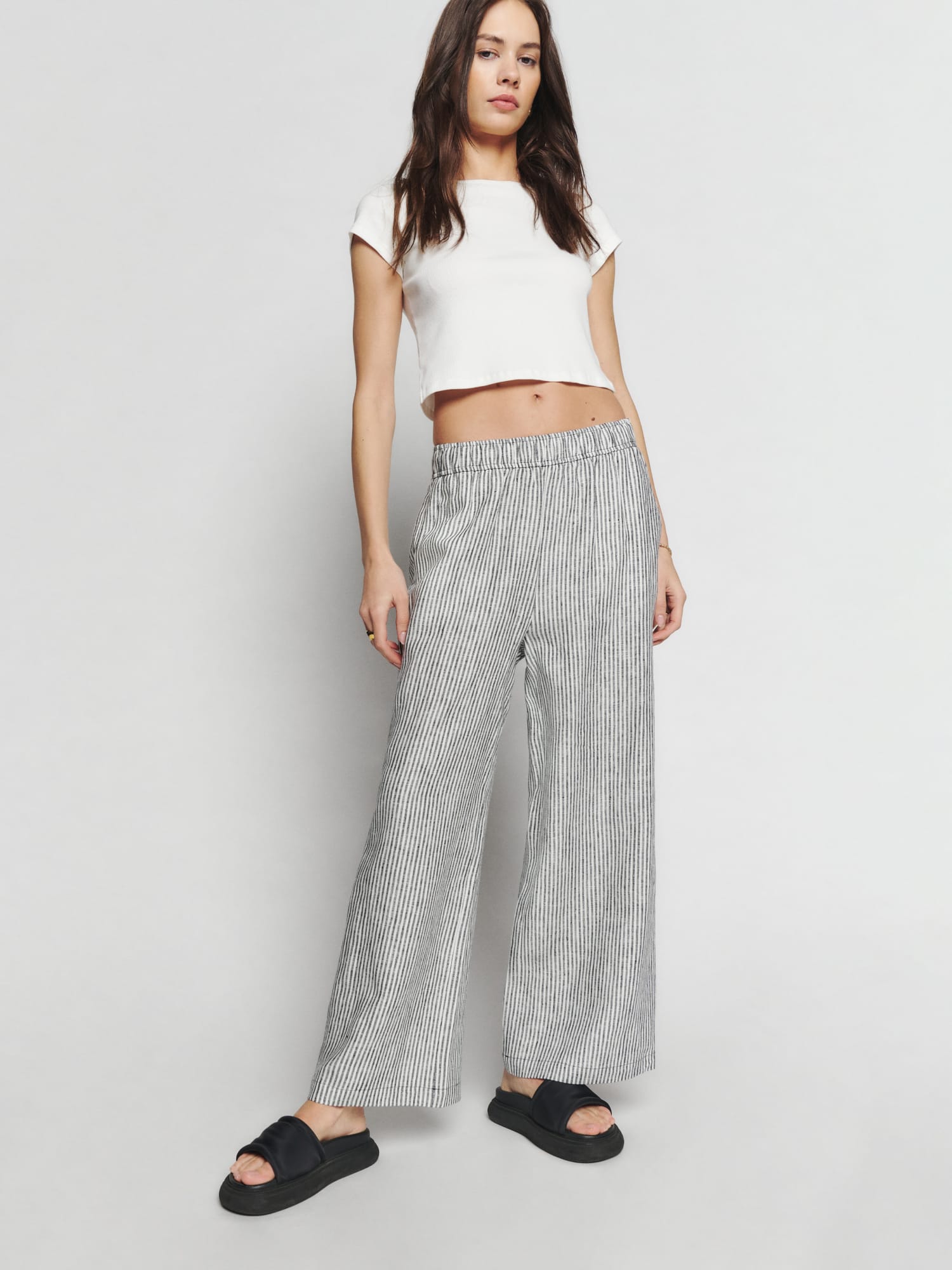 Reformation linen pants new arrivals