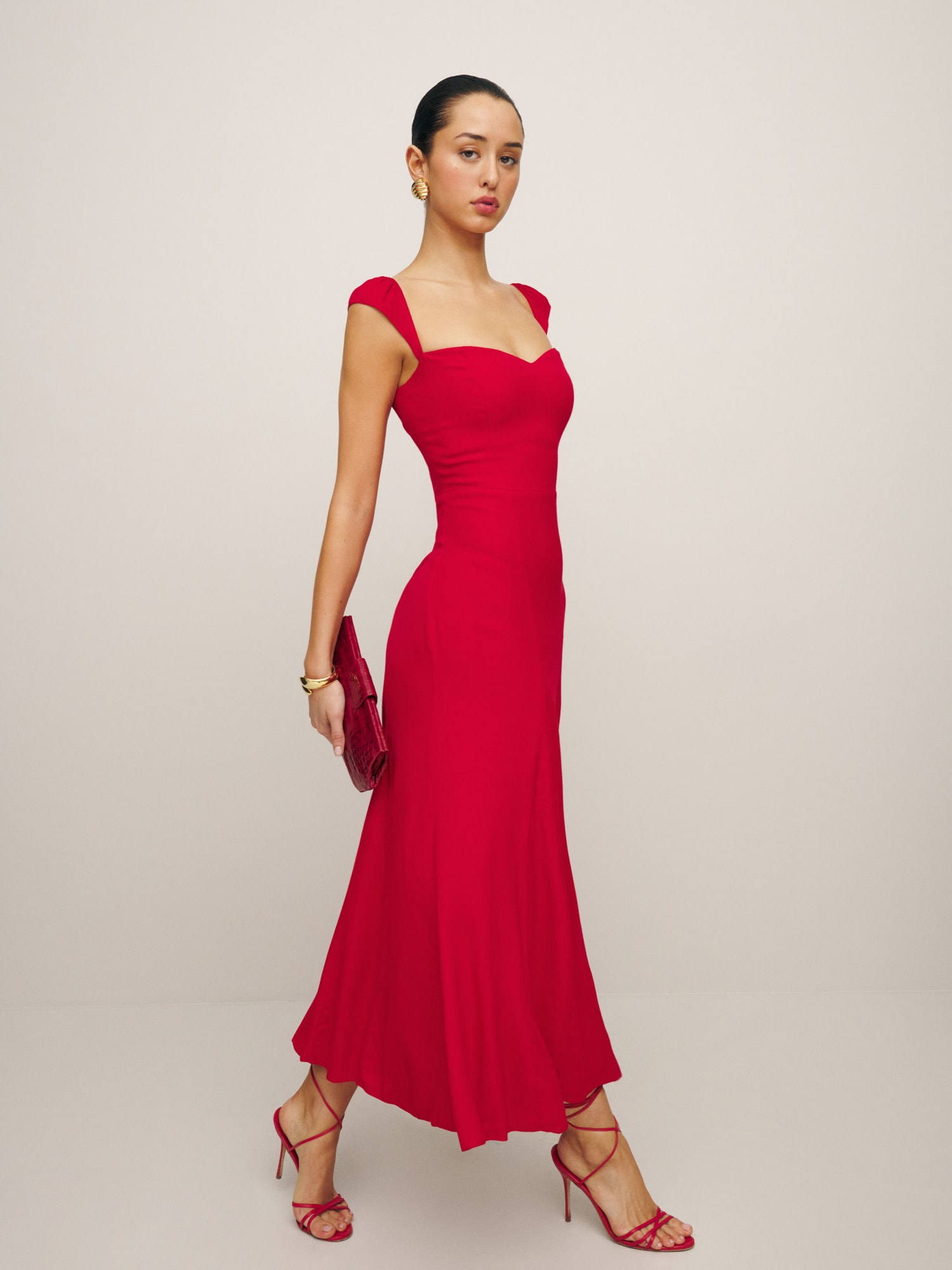Reformation 2025 merlot dress